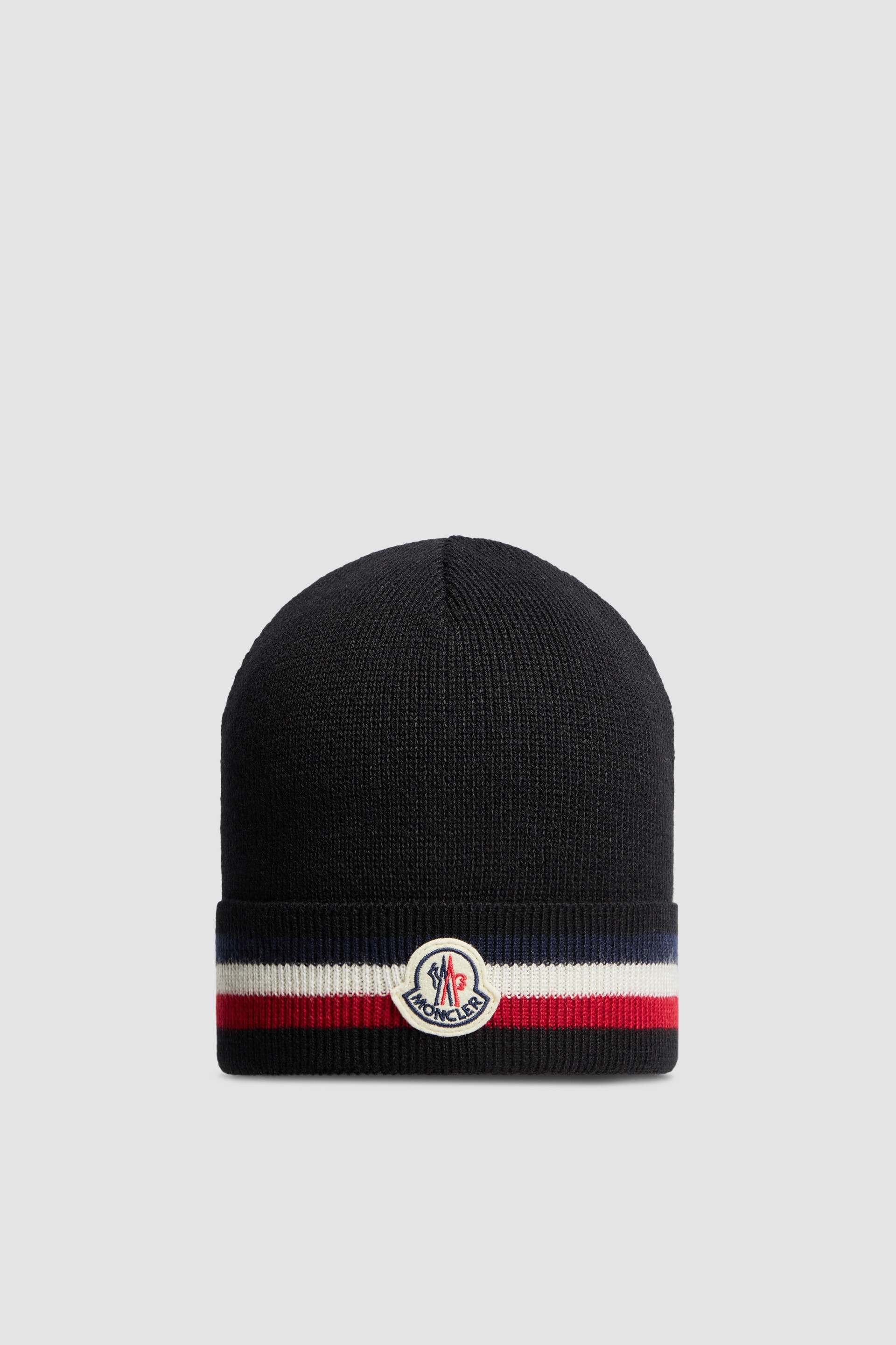 Tricolor Wool Beanie - 1