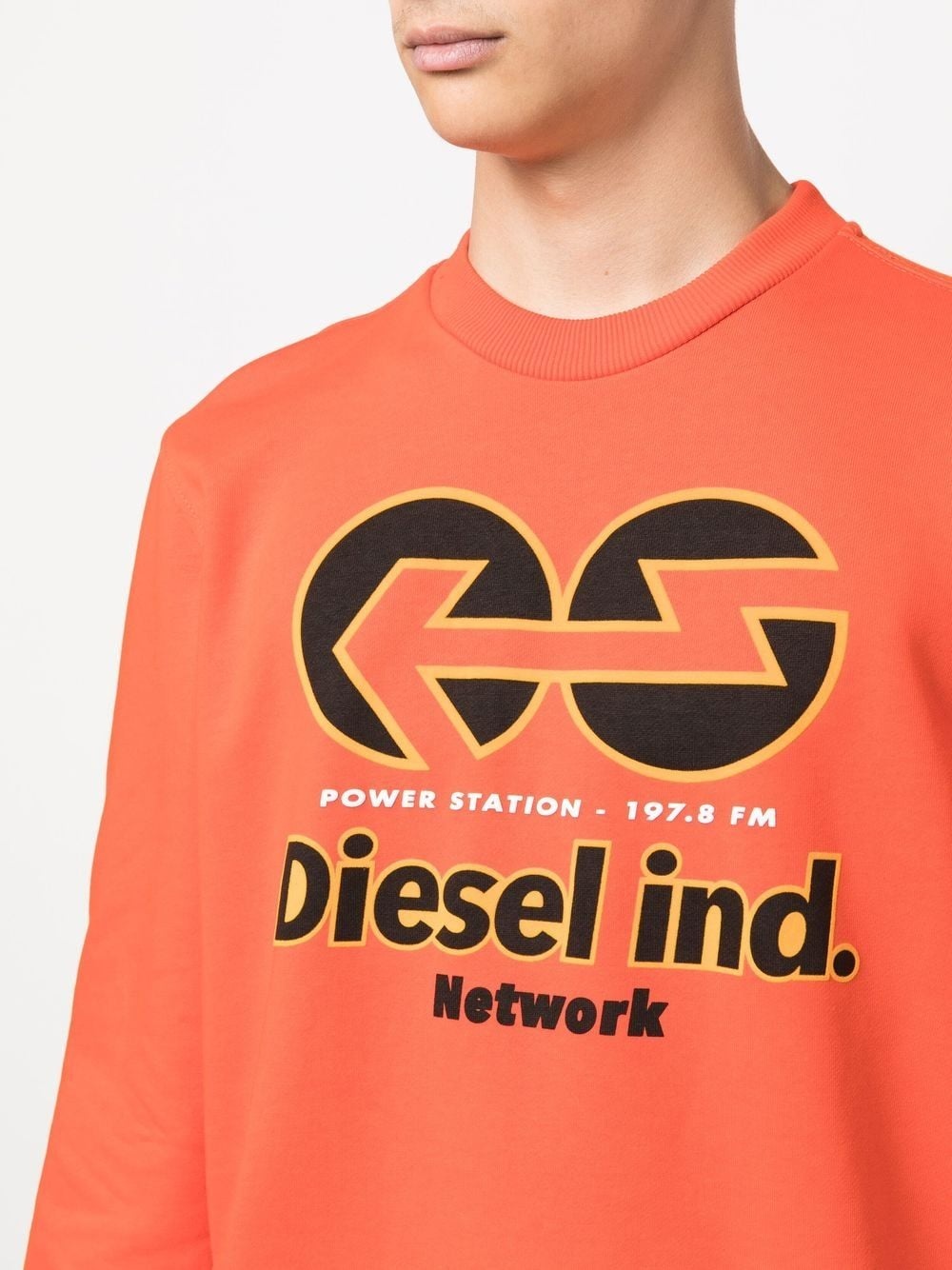 S-GINN-E1 graphic sweatshirt - 5