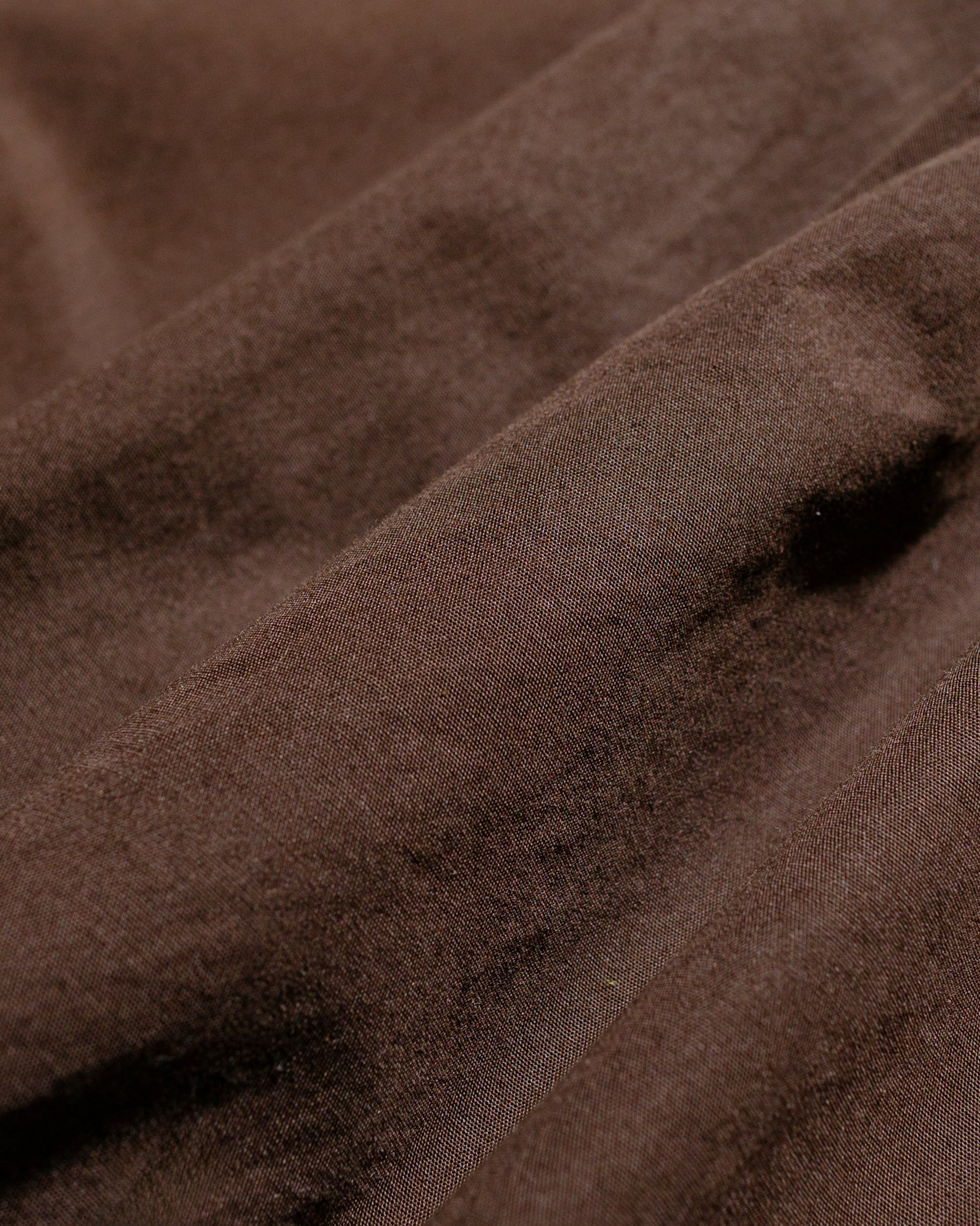 Tekla Poplin Pyjama Shirt Coffee - 6