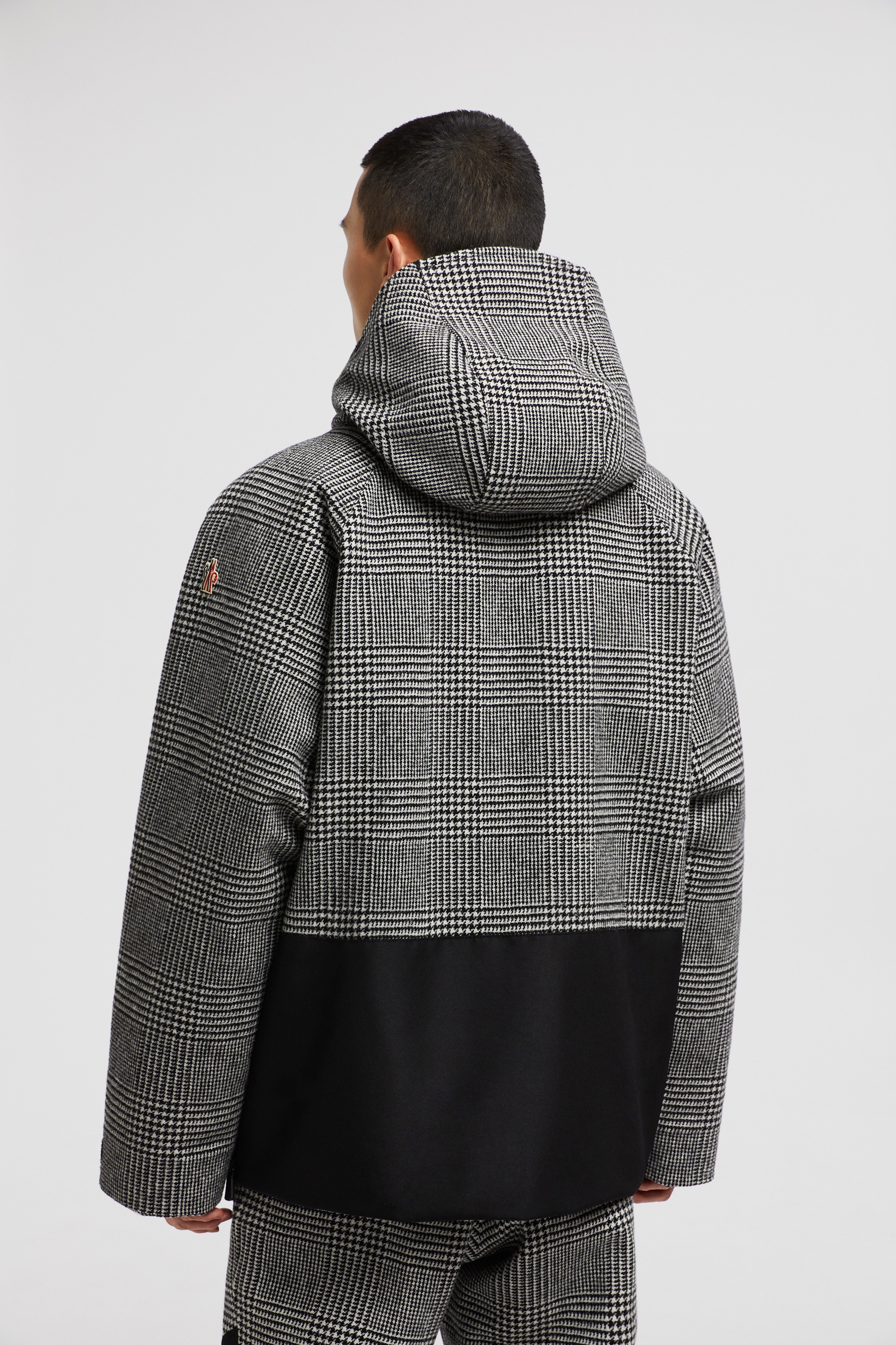 Naudres Hooded Wool Short Down Jacket - 5