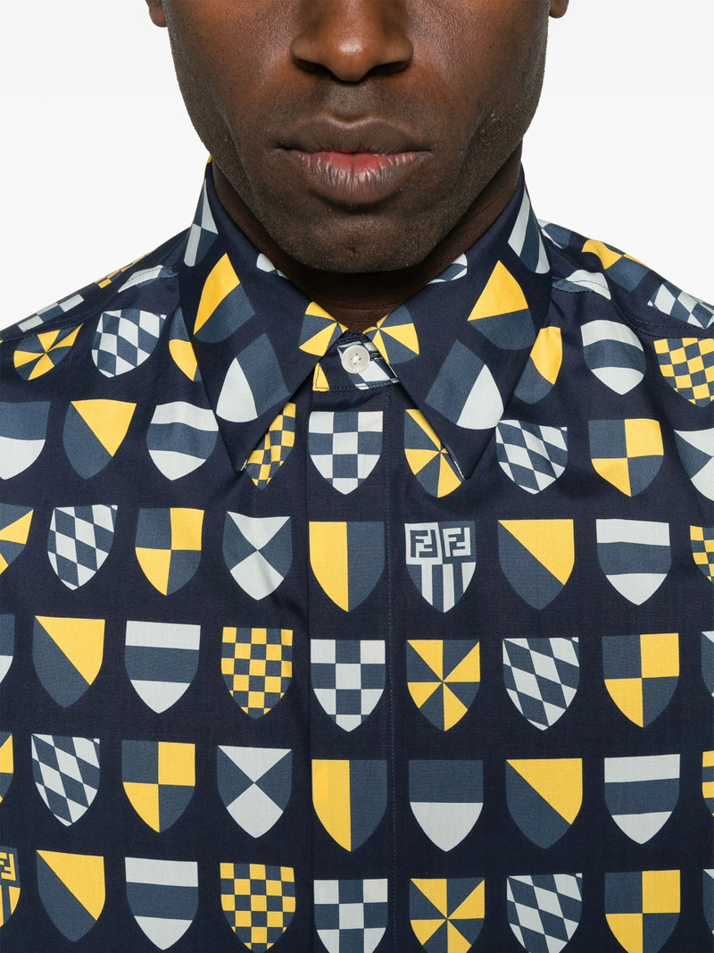 Multicolour-print Cotton Shirt 3