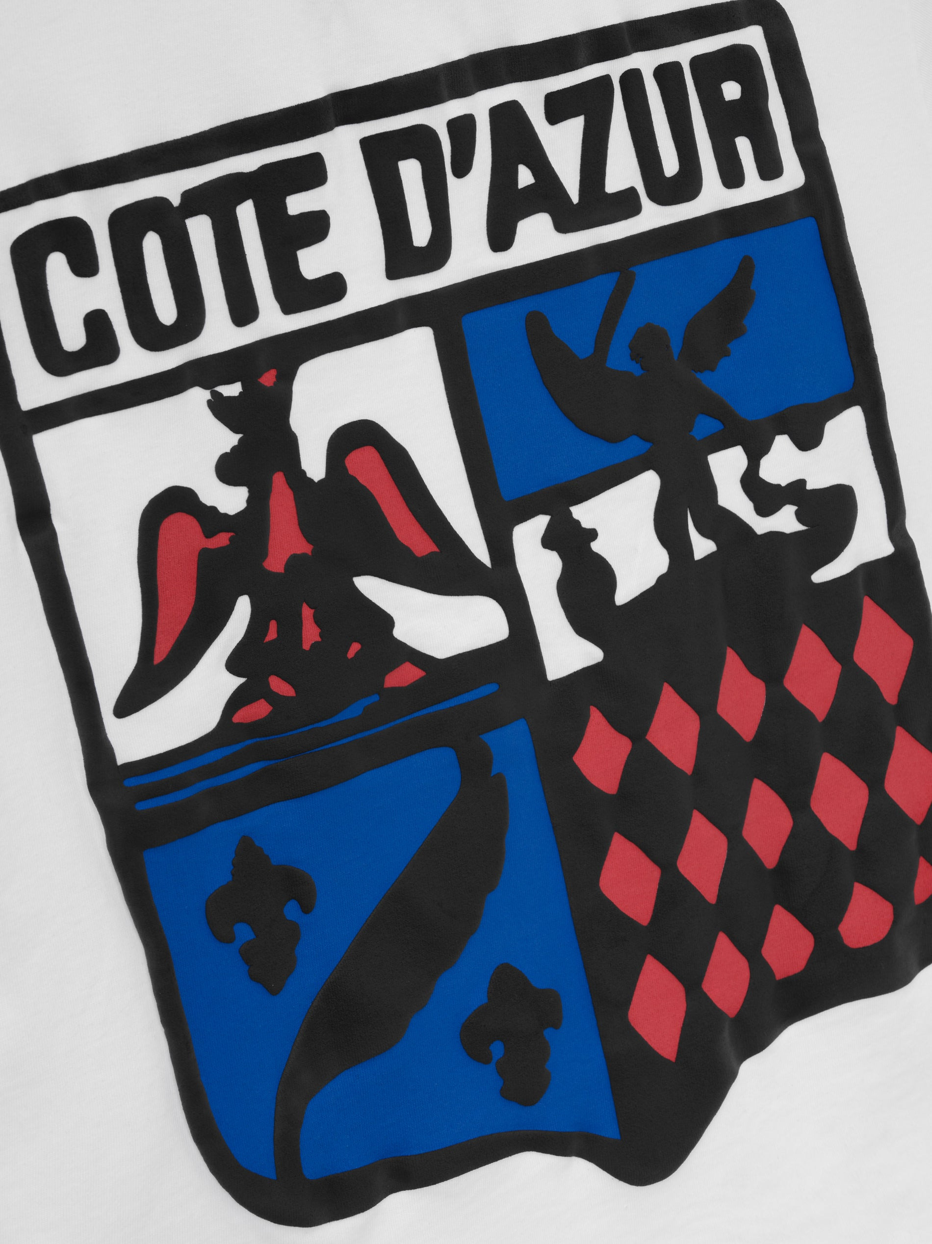 RHUDE COTE D'AZUR CREST OVERSIZED TEE - 5