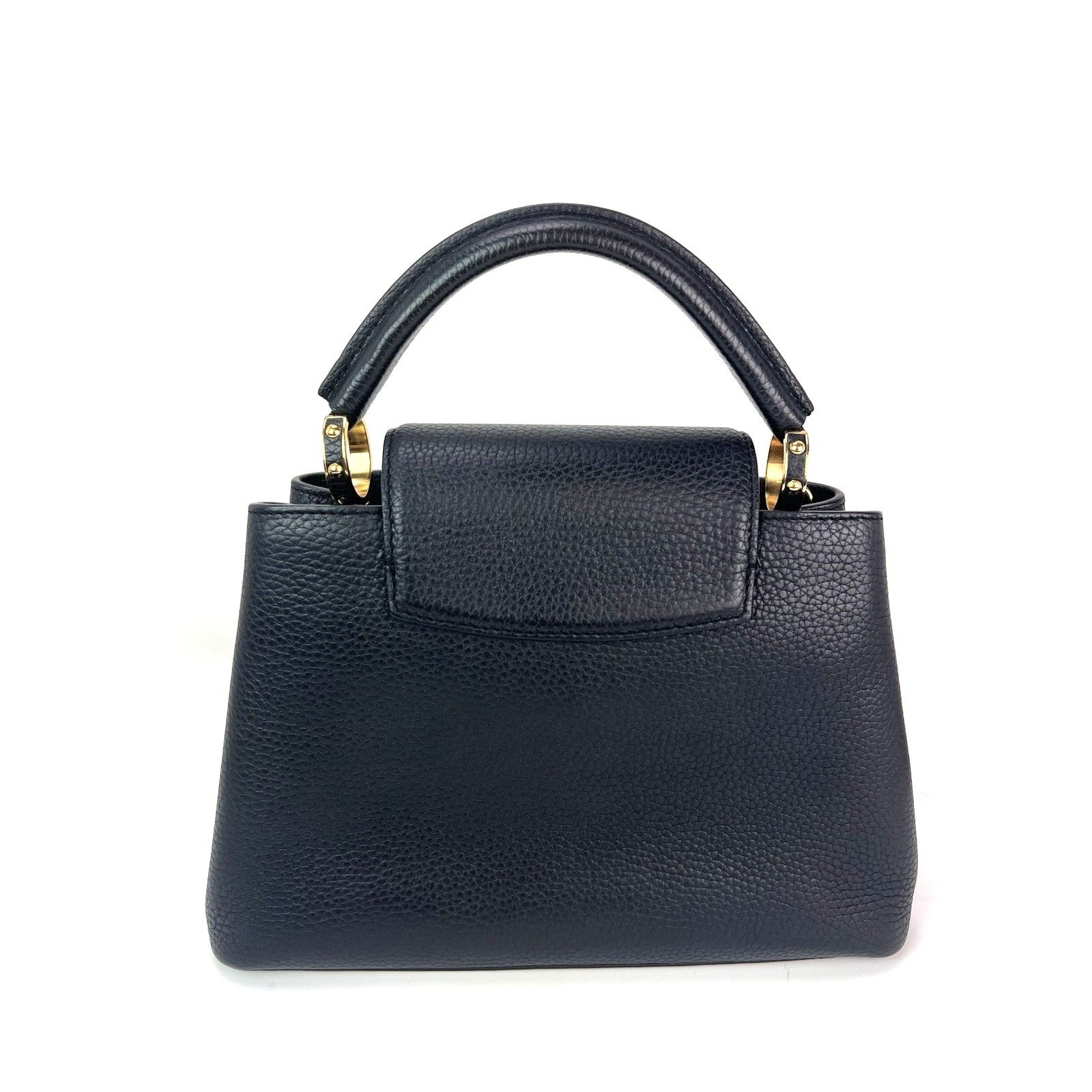 Louis Vuitton  Taurillon Capucines Trapped Leopard BB Black Shoulder Bag - 2