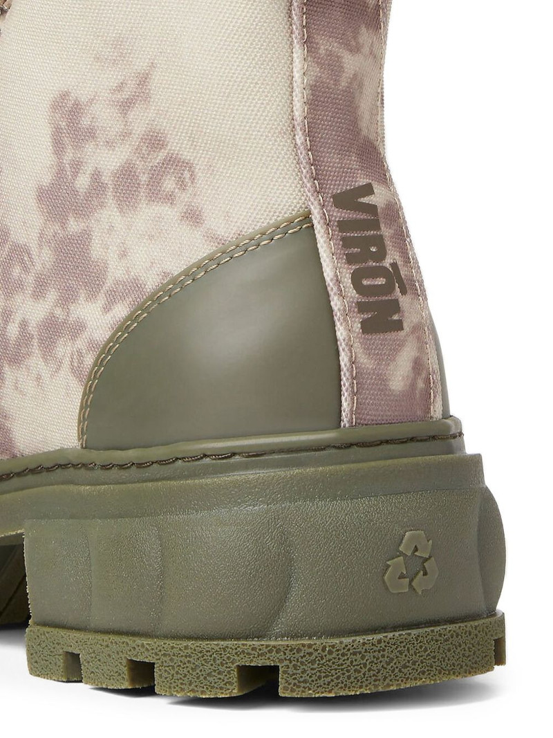 camouflage logo-print boots 5