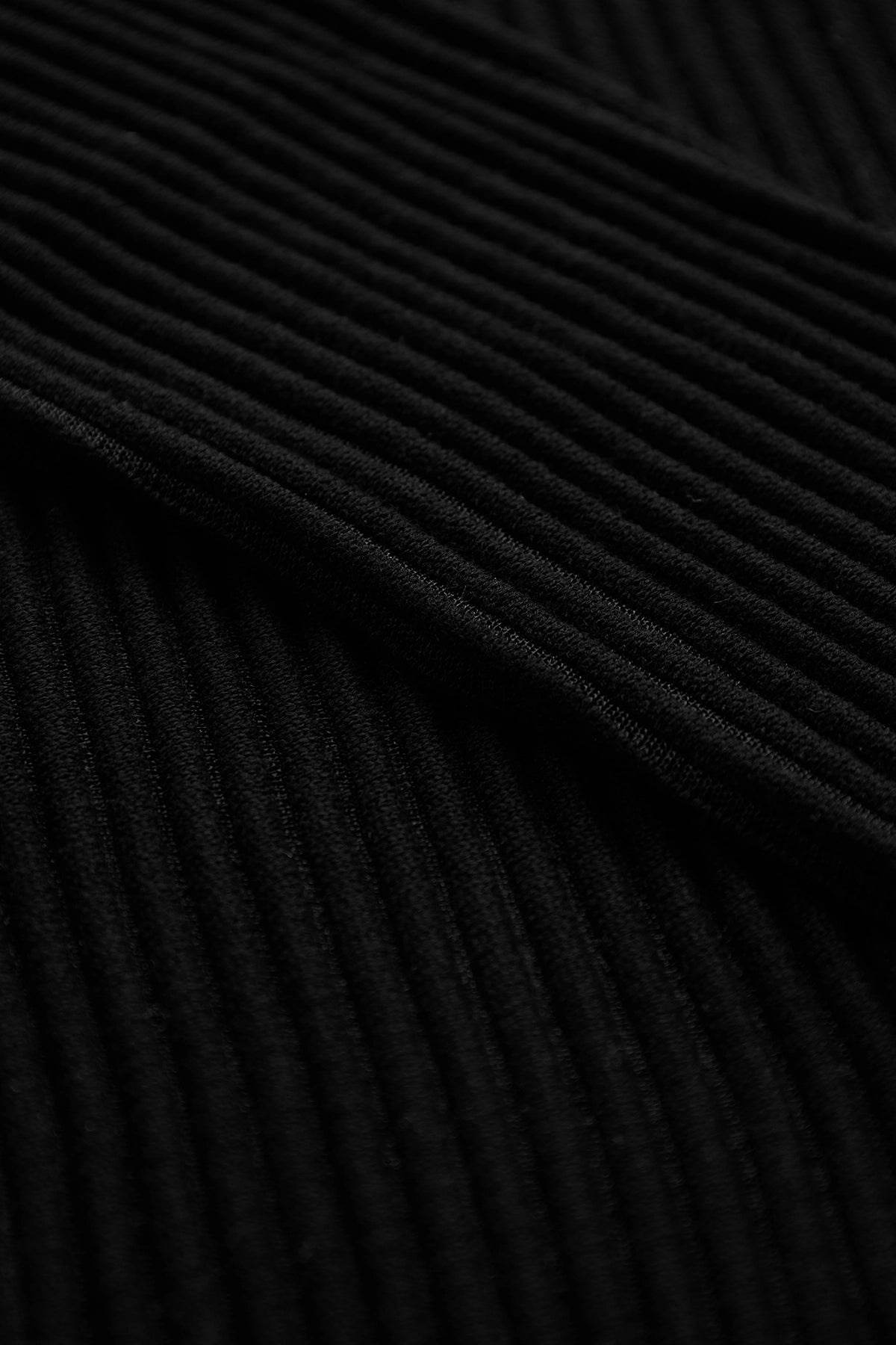 Helmut Lang Shadow Striped Mesh Sweater Black - 3