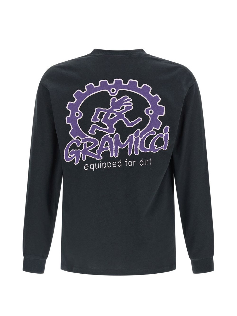GRAMICCI logo-print long-sleeve T-shirt outlook