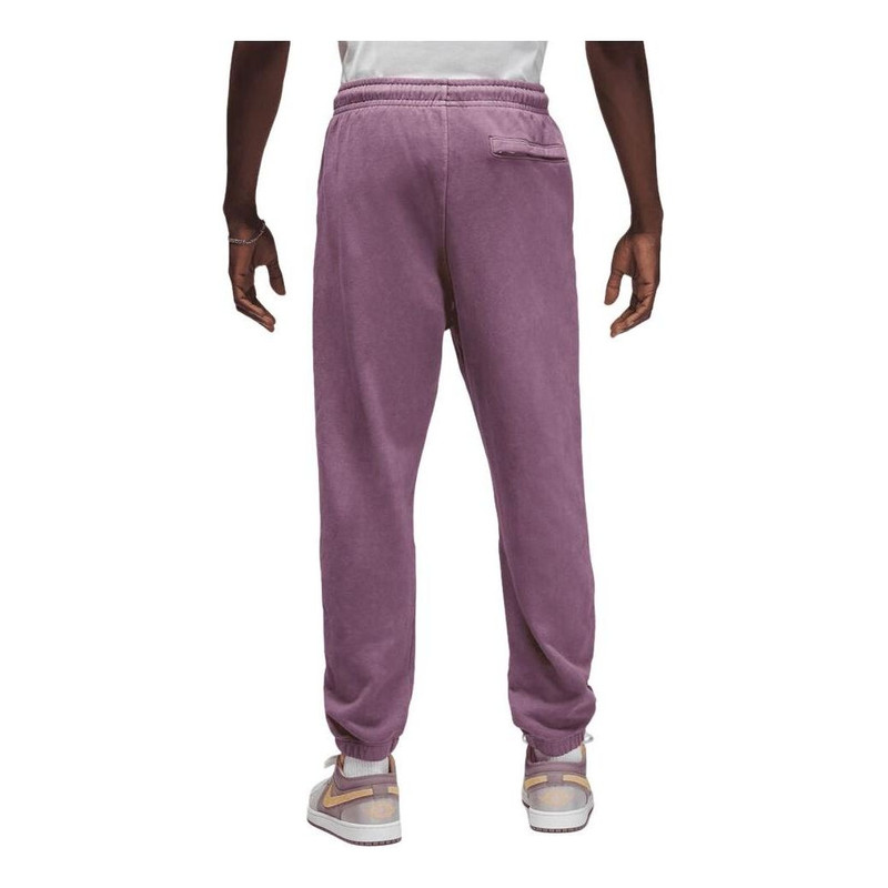 Jordan Air Jordan Essential Fleece Washed Trousers 'Purple' FB7299-508 outlook