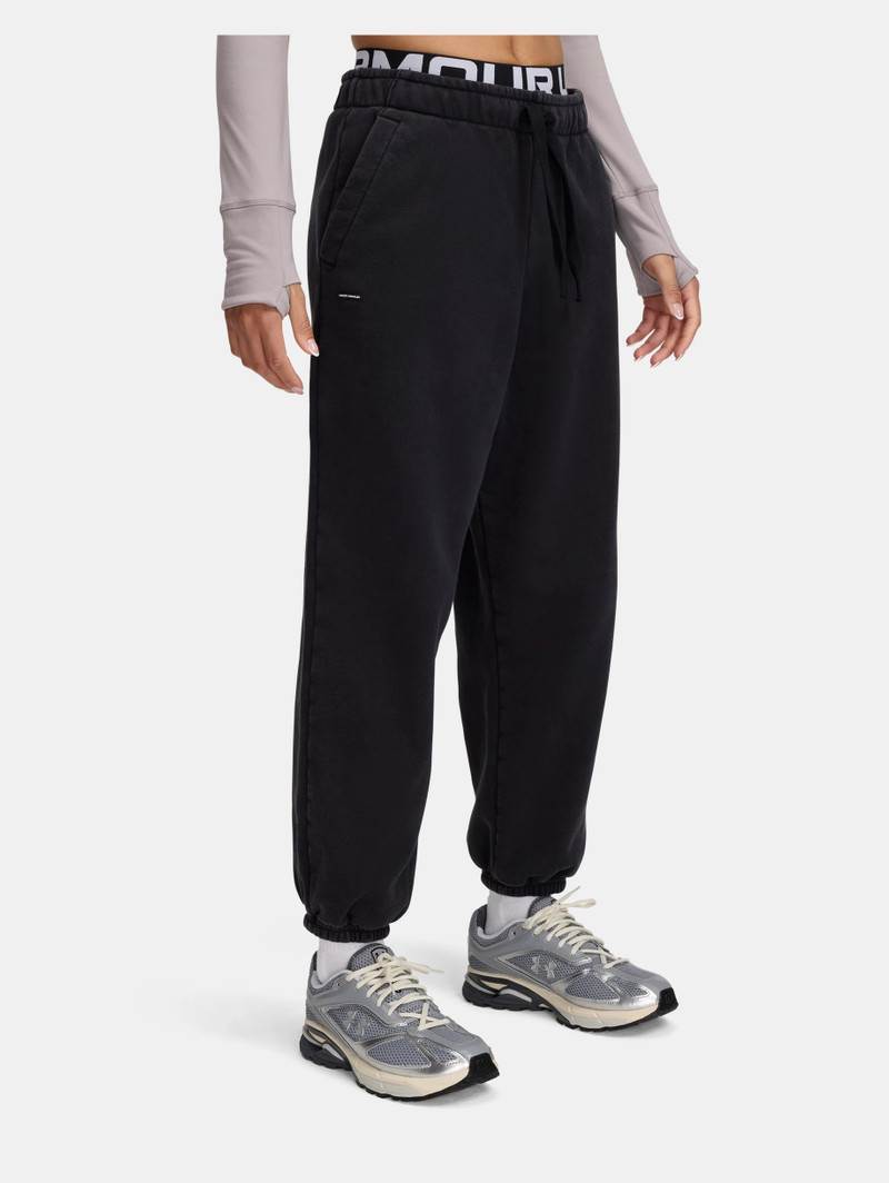 Women's UA Icon Heavyweight Fleece Oversized Pants 1