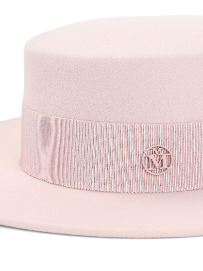 Kiki ribbon-detailed wool hat 3