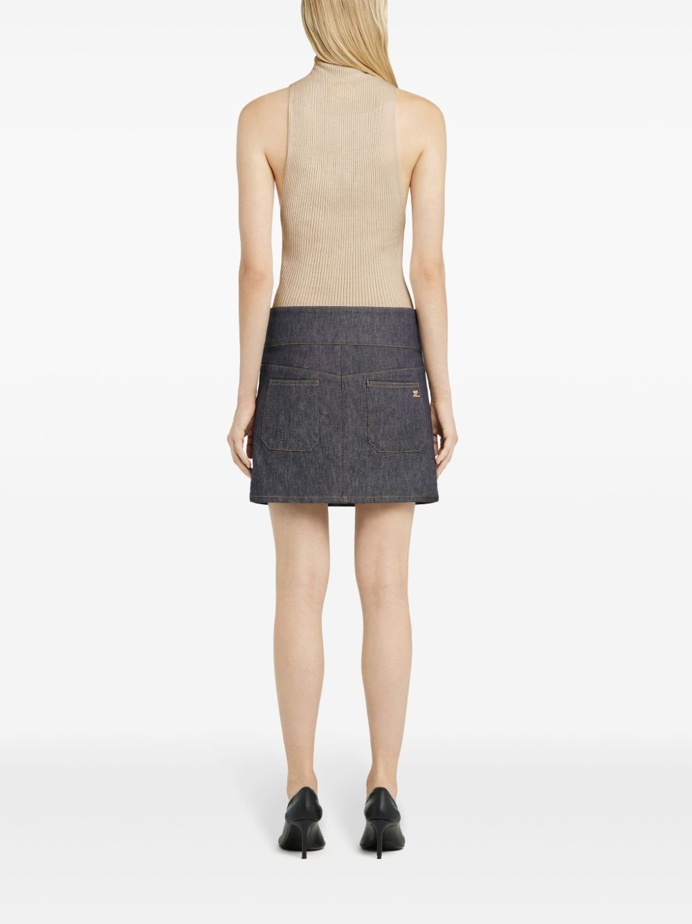 ribbed-knit tank top - 3