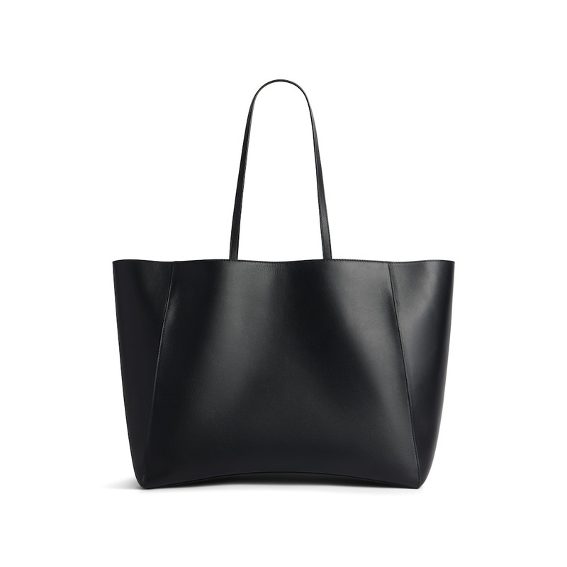 Women's Hourglass Soft Large Tote Bag  in Black 3