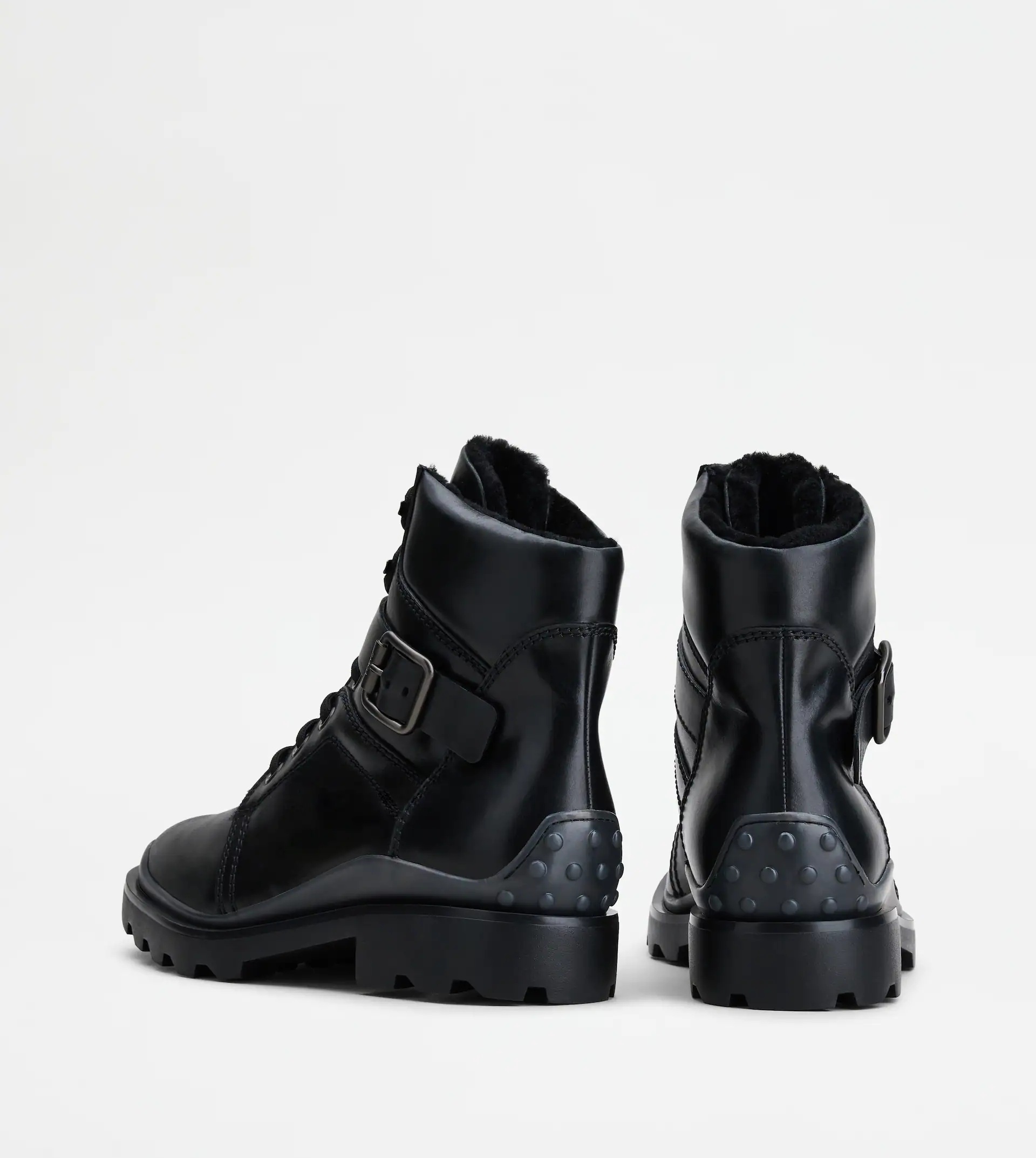 LEATHER BOOTS - BLACK - 3