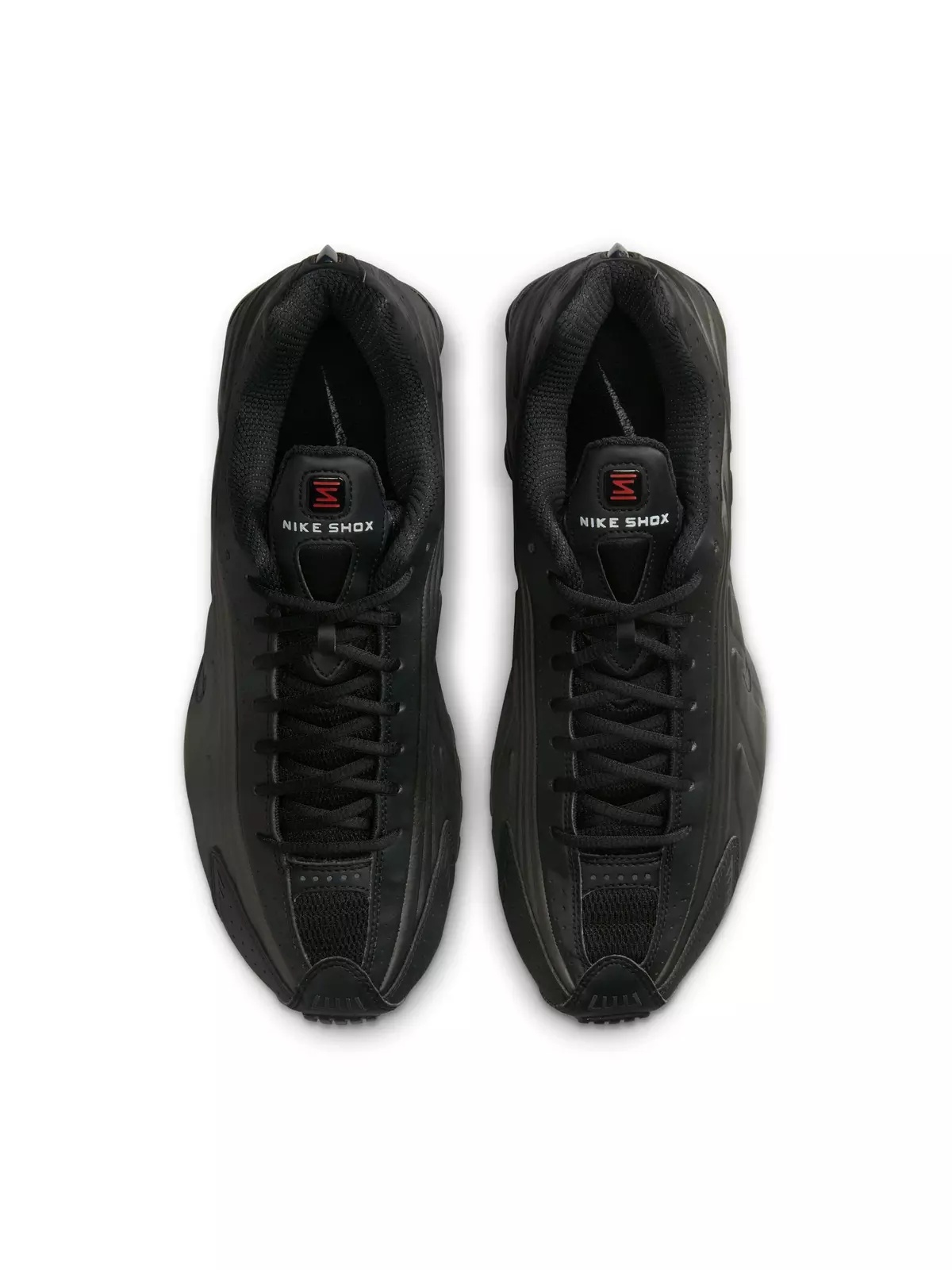 Shox R4 "Black/Bright Crimson" Men's Shoe - 6