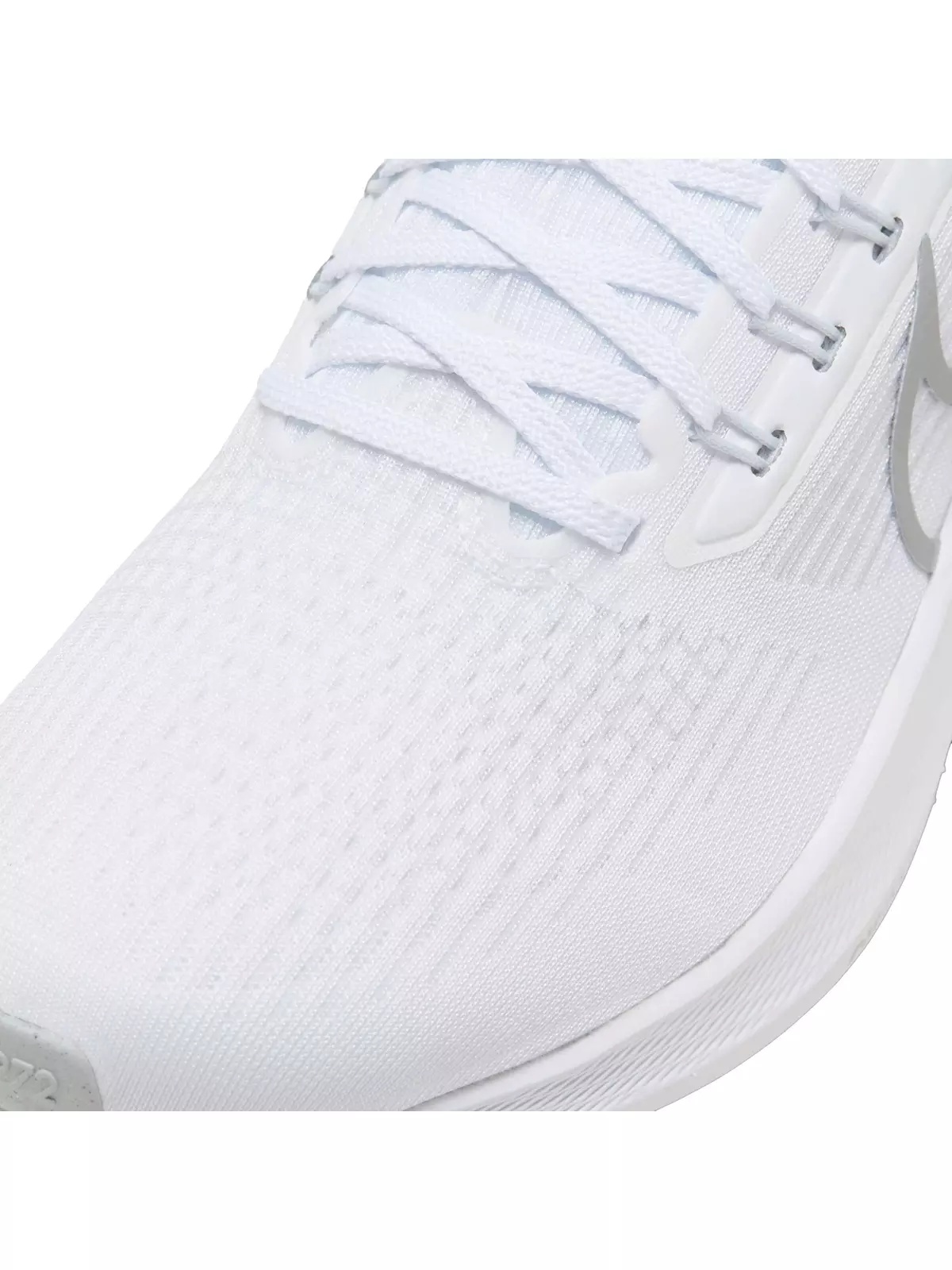 Pegasus 39 "White/Metallic Silver/Pure Platinum" Women's Running Shoe - 7