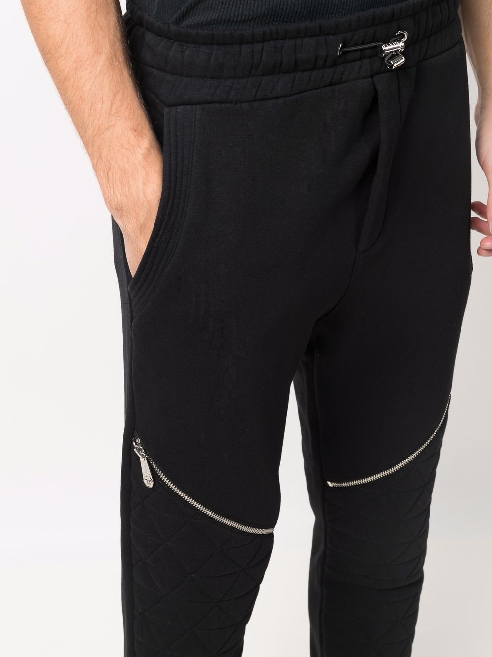 logo zip-detail track trousers - 5