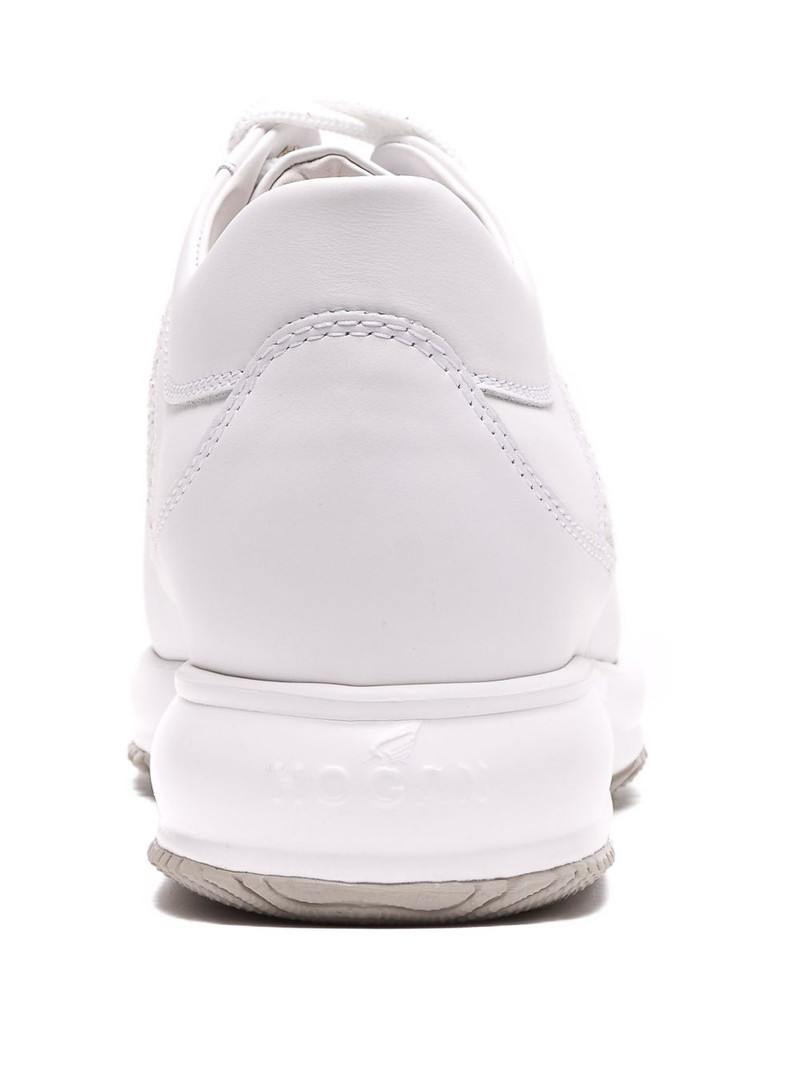 logo round-toe sneakers 3
