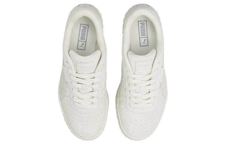 (WMNS) PUMA Cali Wedge Tonal 'White' 385248-01 - 4