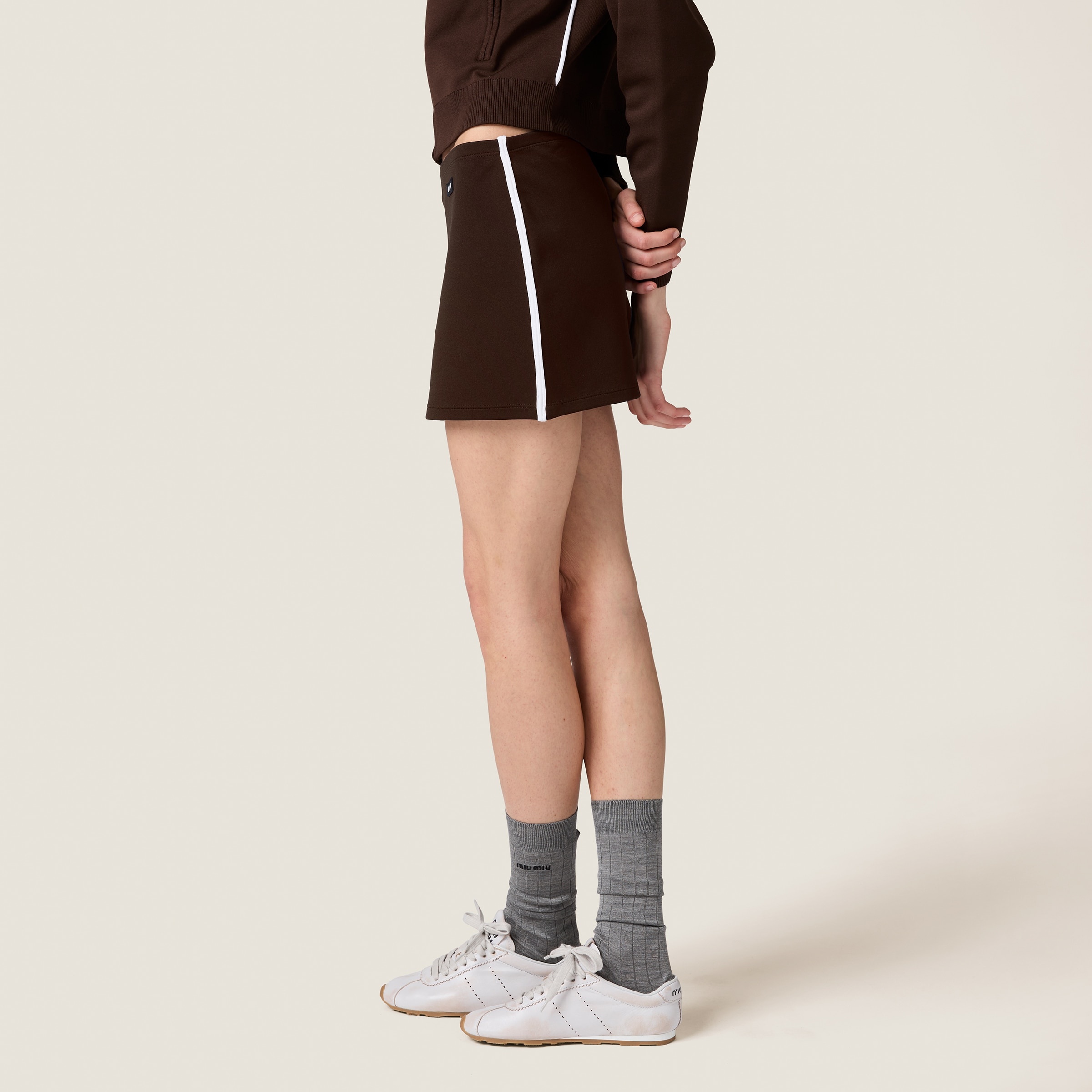 Technical yarn miniskirt - 5