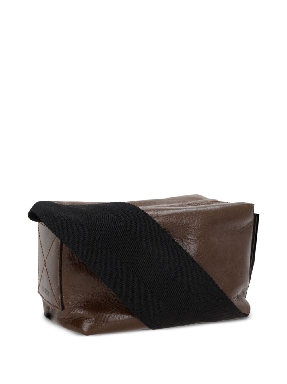 logo-debossed shoulder bag - 3