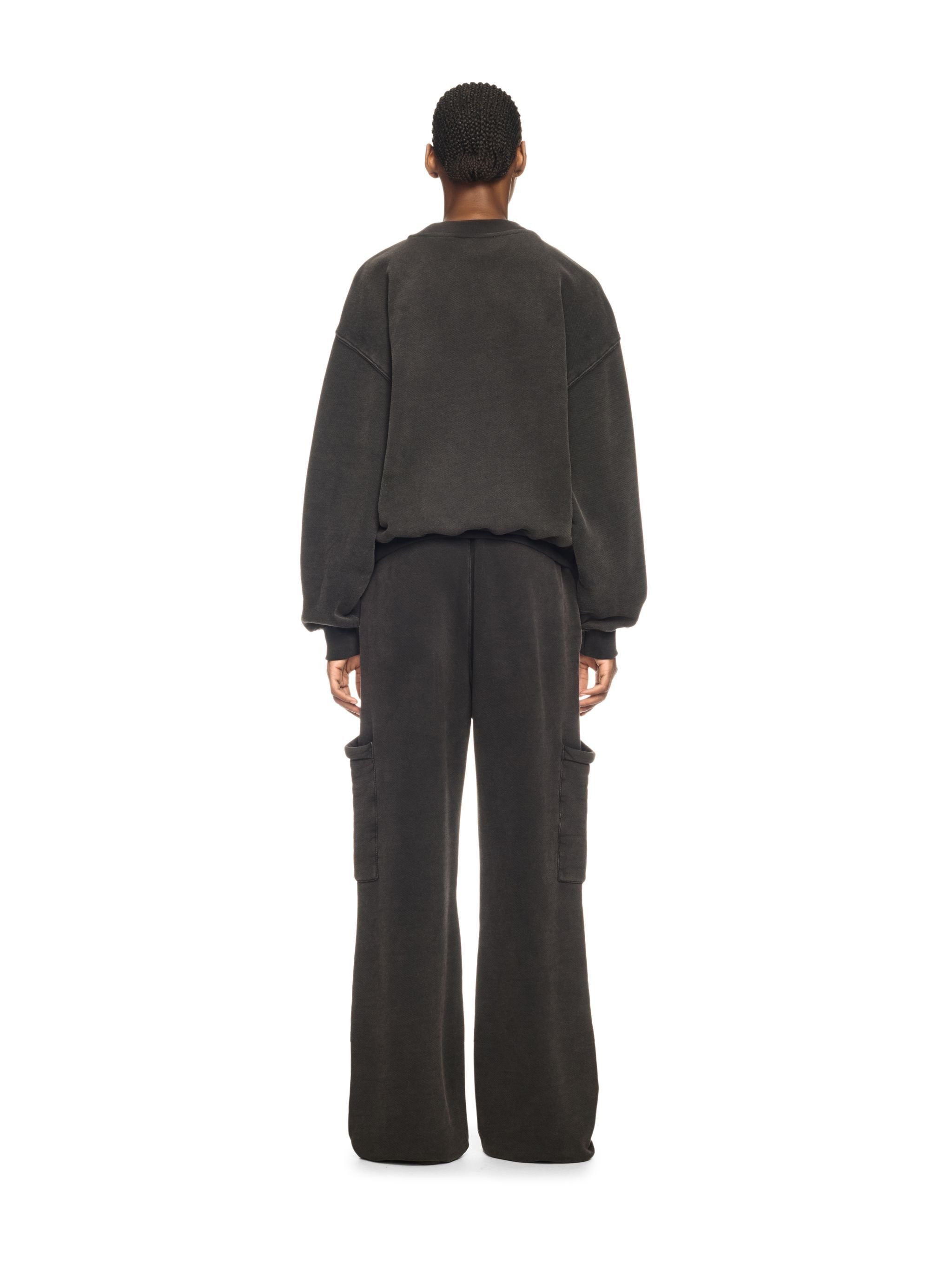 Black Bookish Rose Sweatshirt - 4