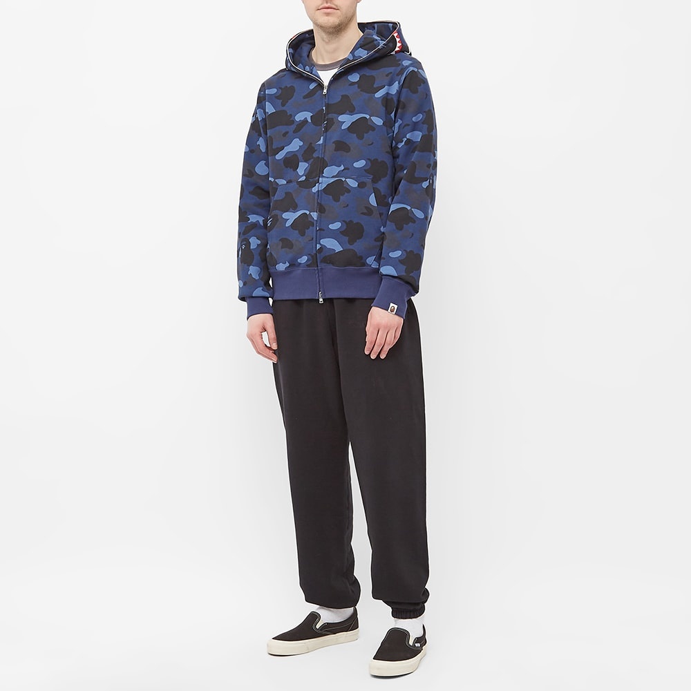 A BATHING APE A Bathing Ape Colour Camo Shark Full Zip Hoody REVERSIBLE