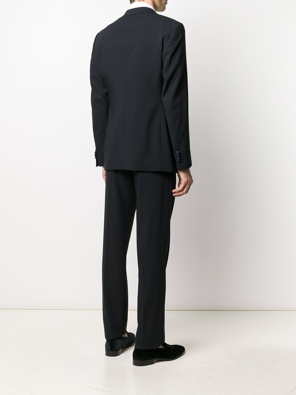 two-piece virgin wool suit - 4