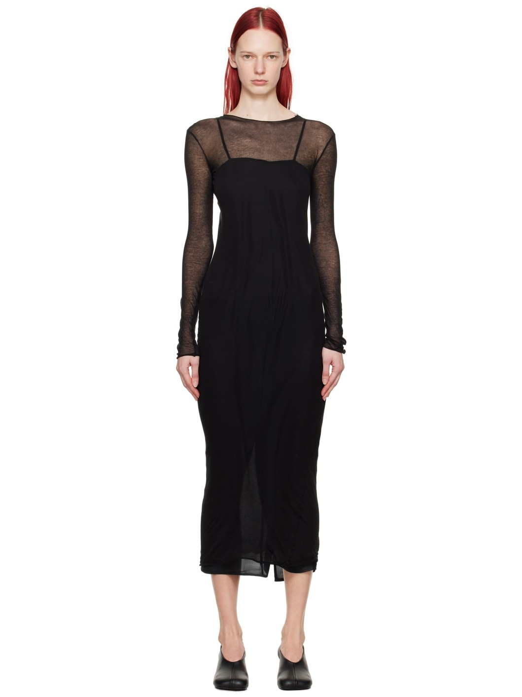 SSENSE Exclusive Black No.212 Maxi Dress - 1