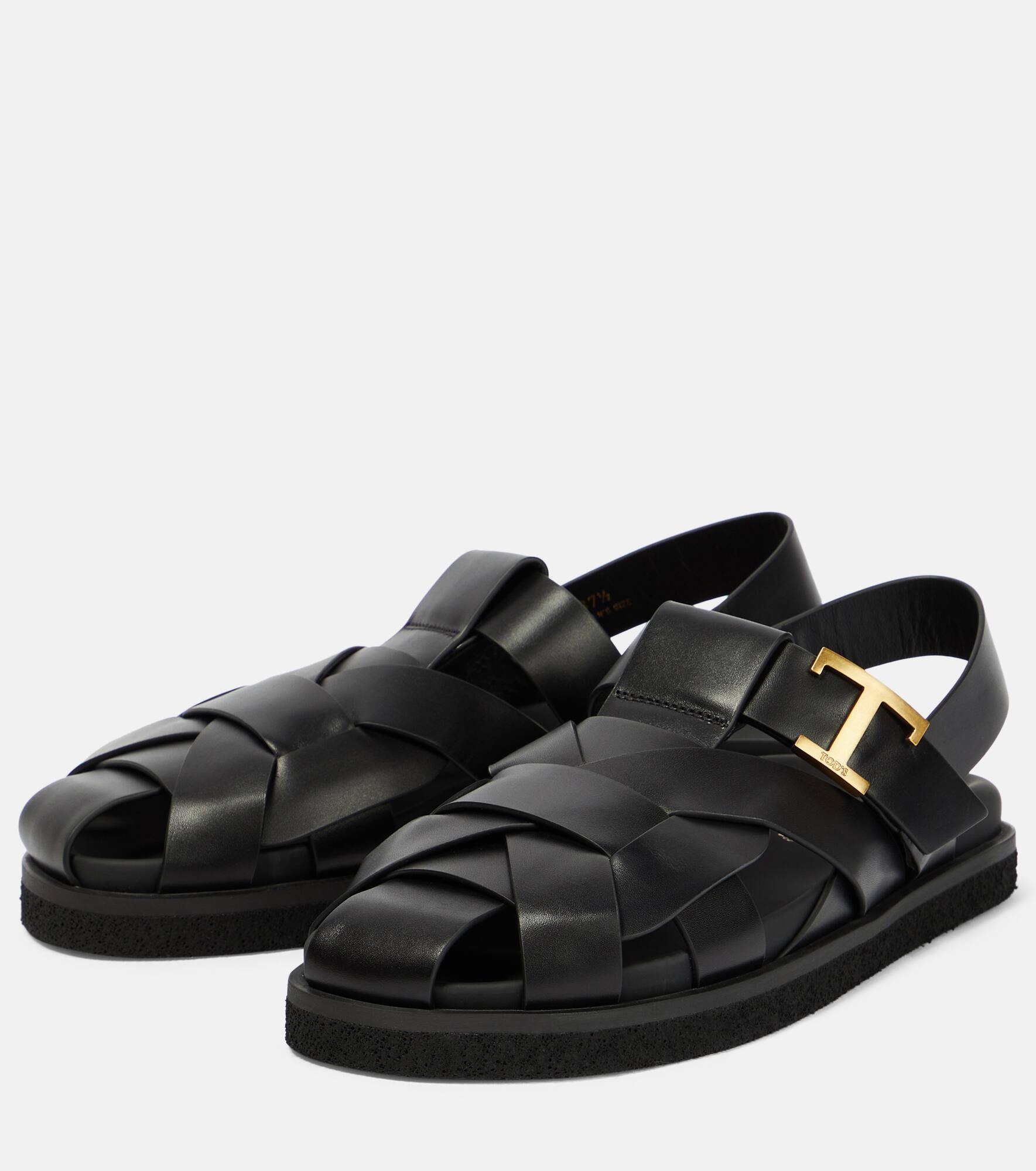 T Timeless leather sandals - 5