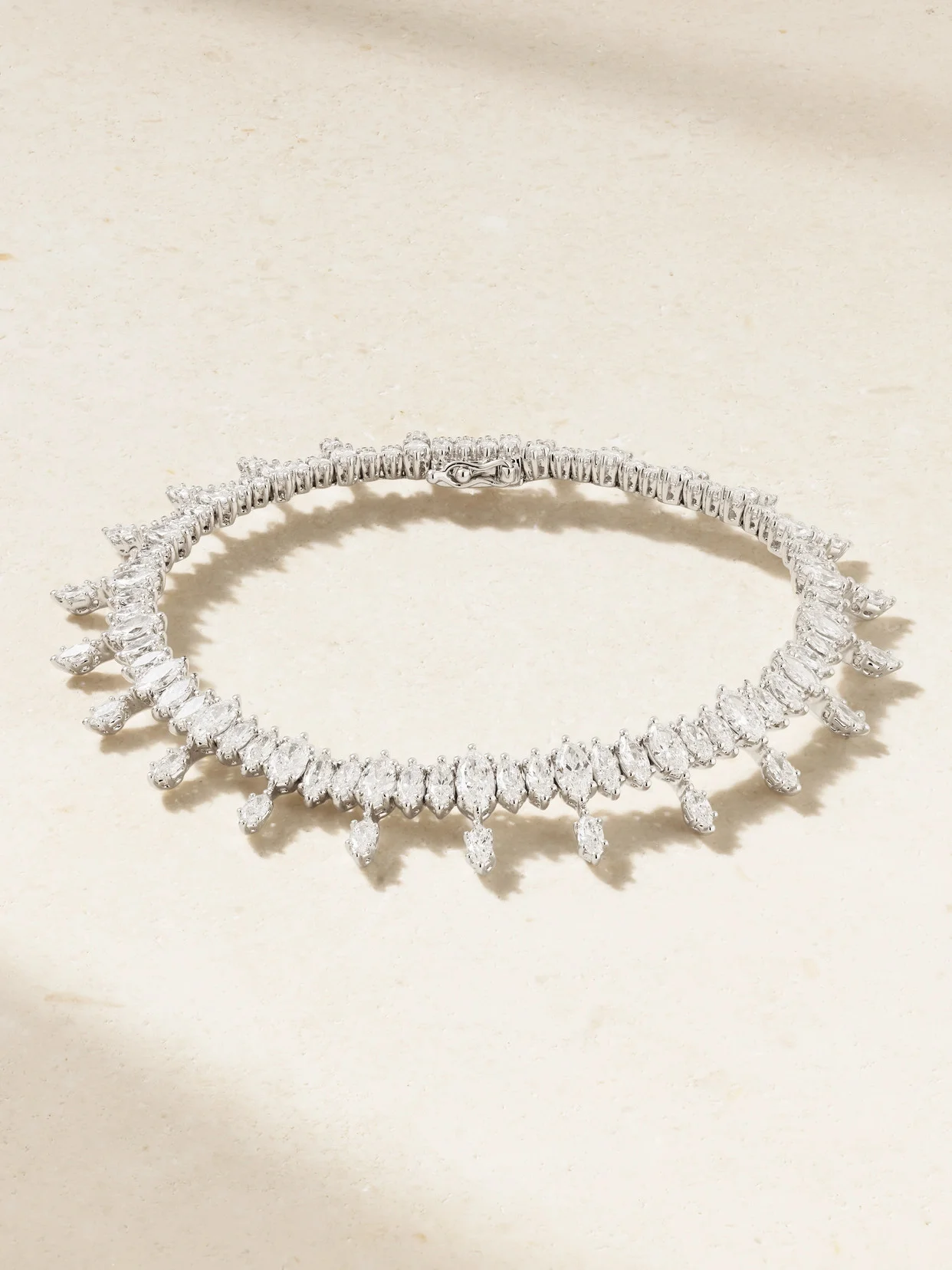 Atlas 18-karat White Gold Diamond Bracelet - 1