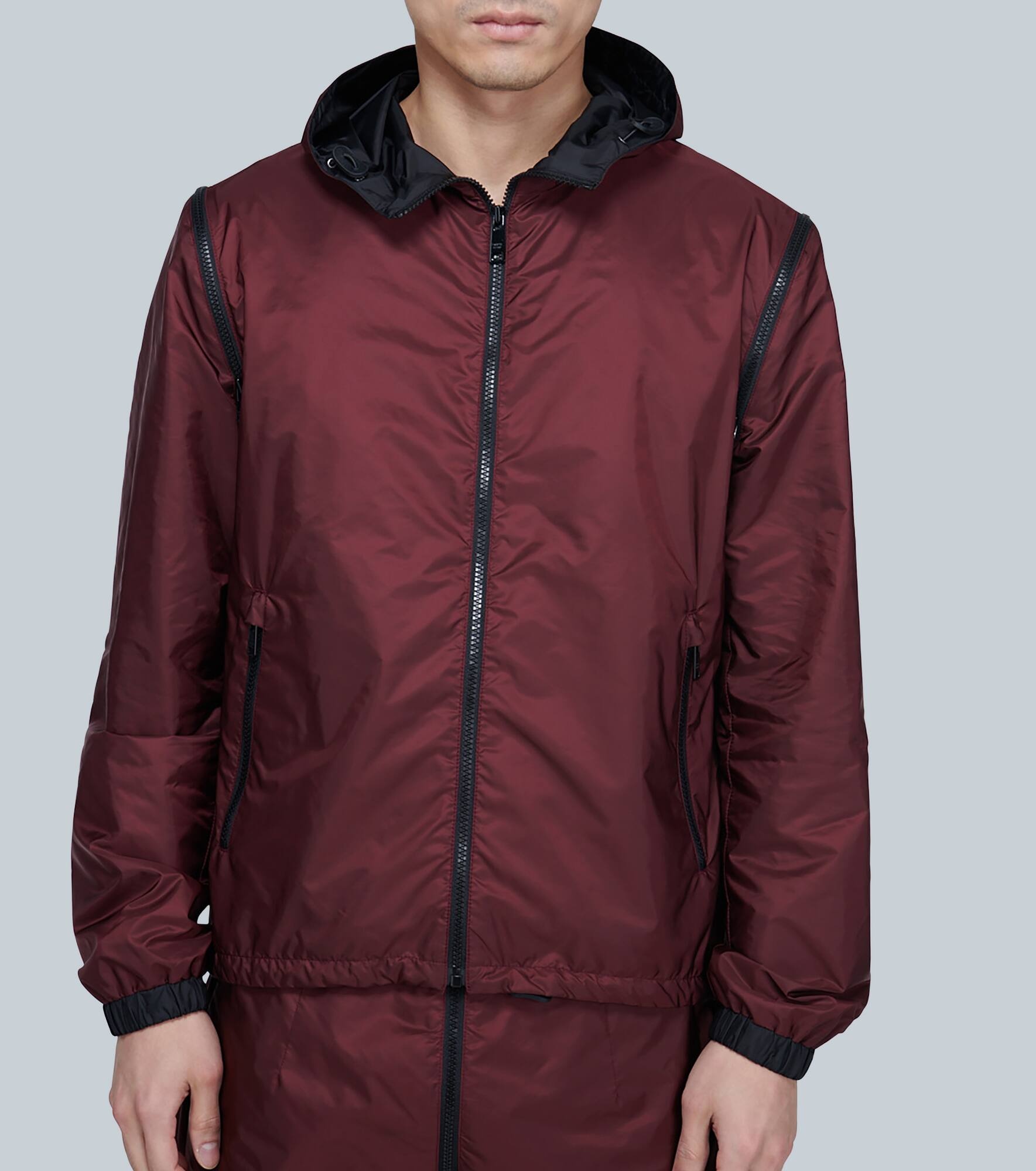 technical jacket with zip-off sleeves - 3