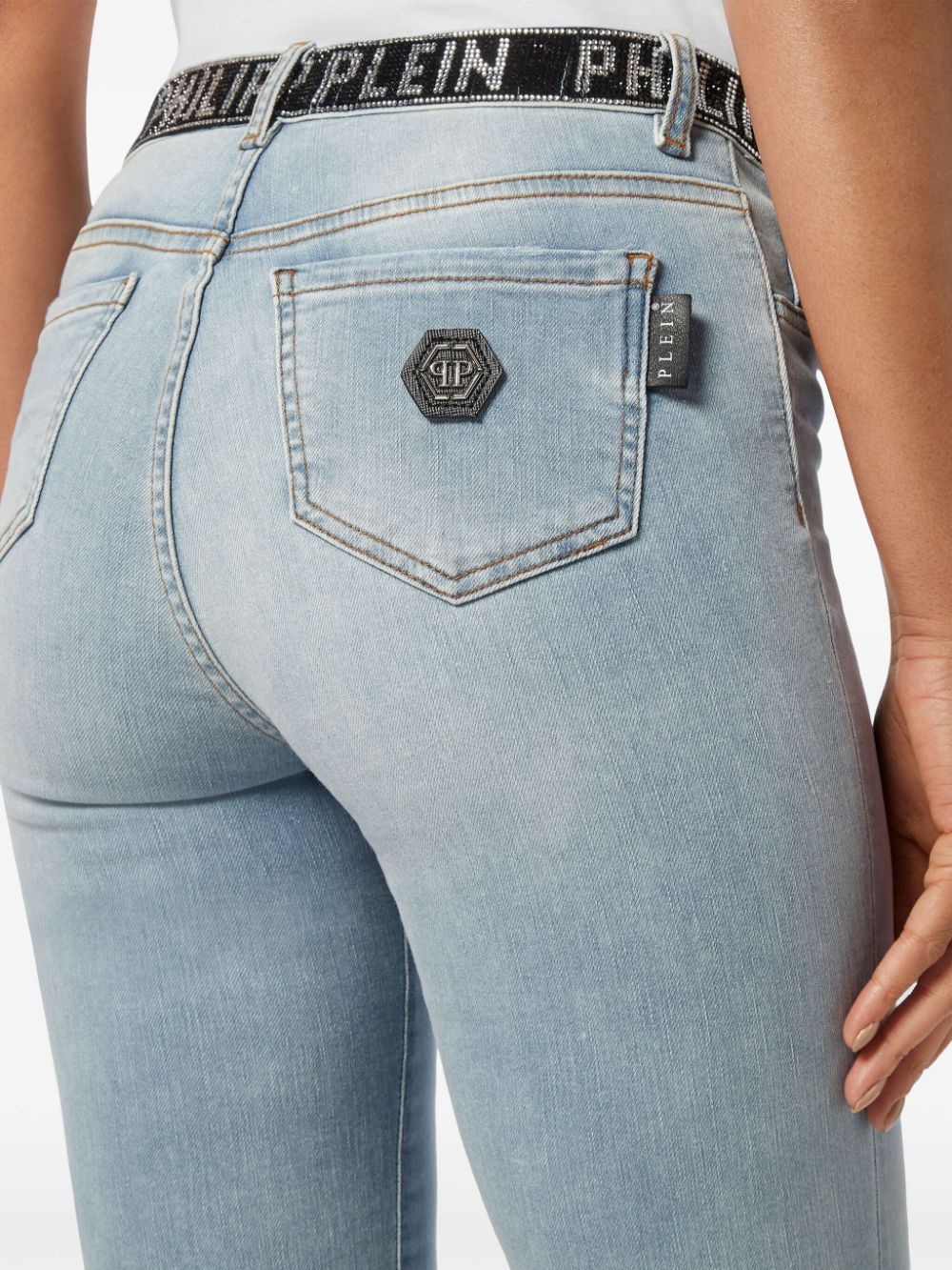 high-waisted jeggings - 5