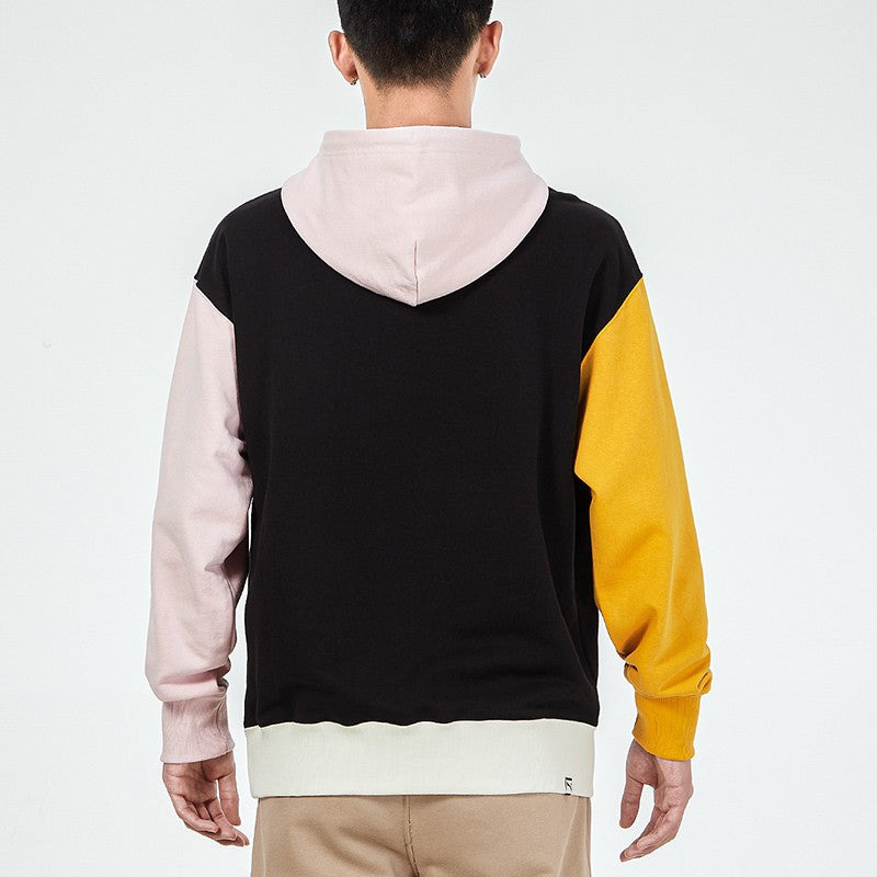 PUMA Sports Colorblock hooded Casual Pullover Black 533040-51 - 3