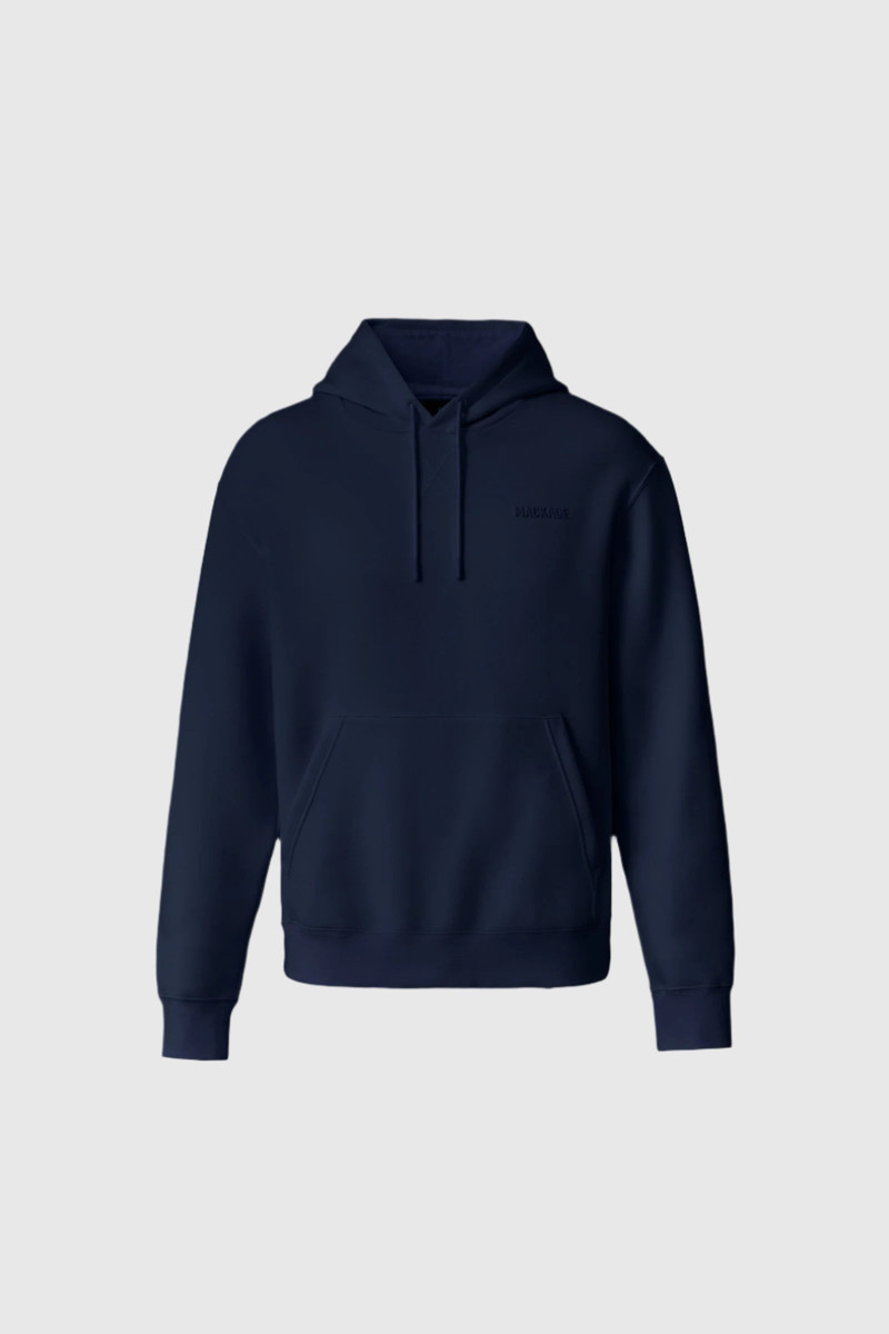 KOLTON-Z Double-Face Jersey Logo Hoodie 1