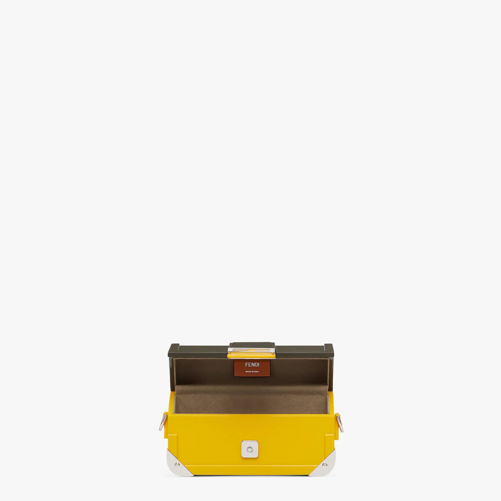 Two-toned plexiglass and leather bag - 4