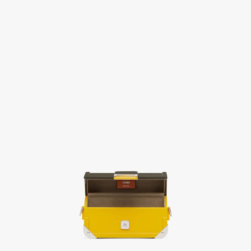 Two-toned plexiglass and leather bag 4