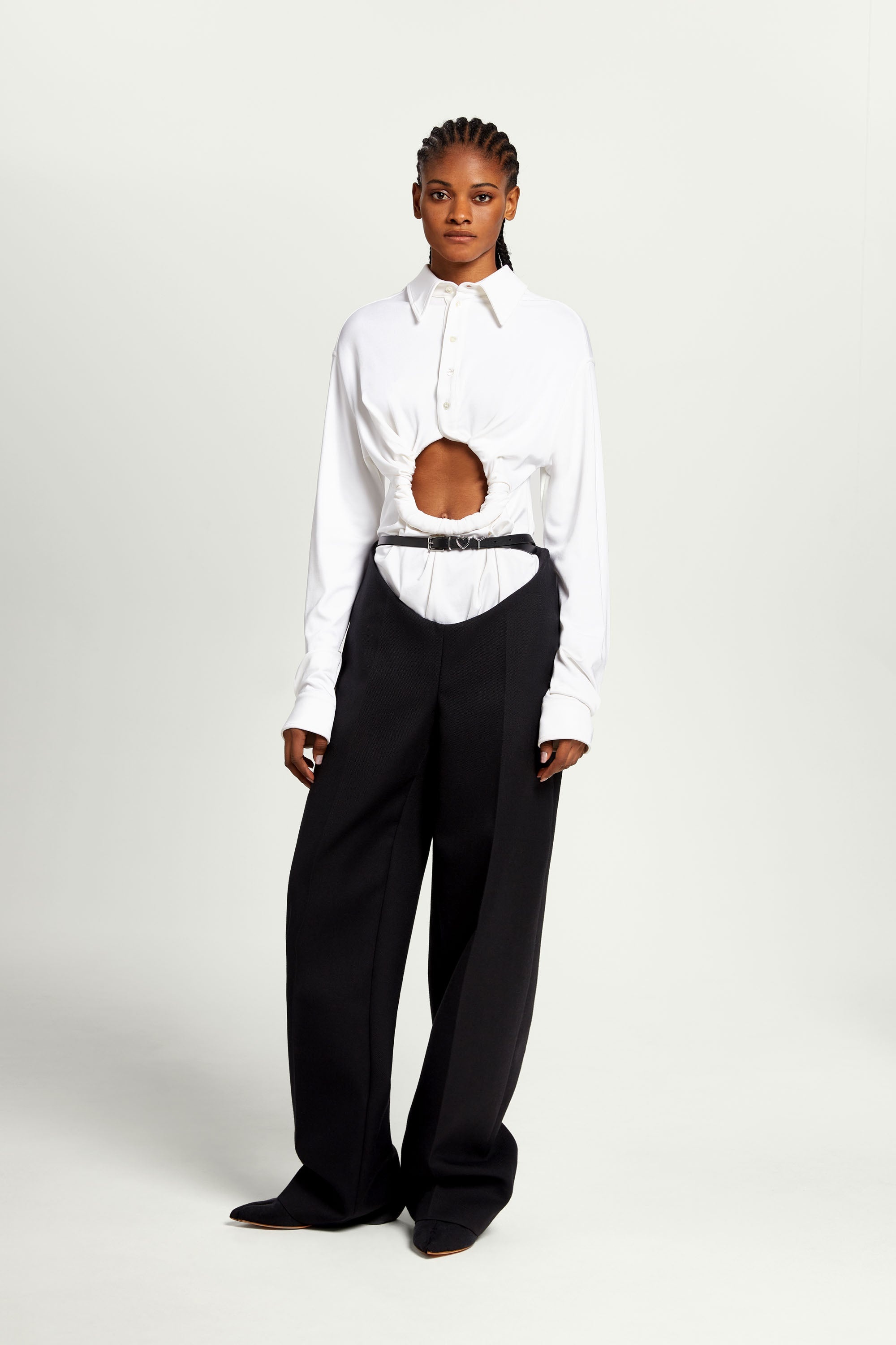 Y Belt Arc Pants - 5