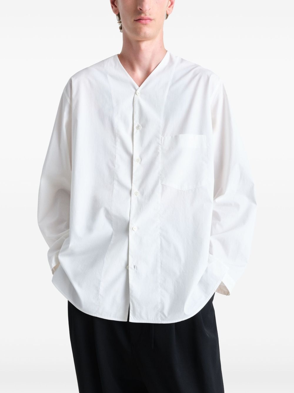 V-neck shirt - 3