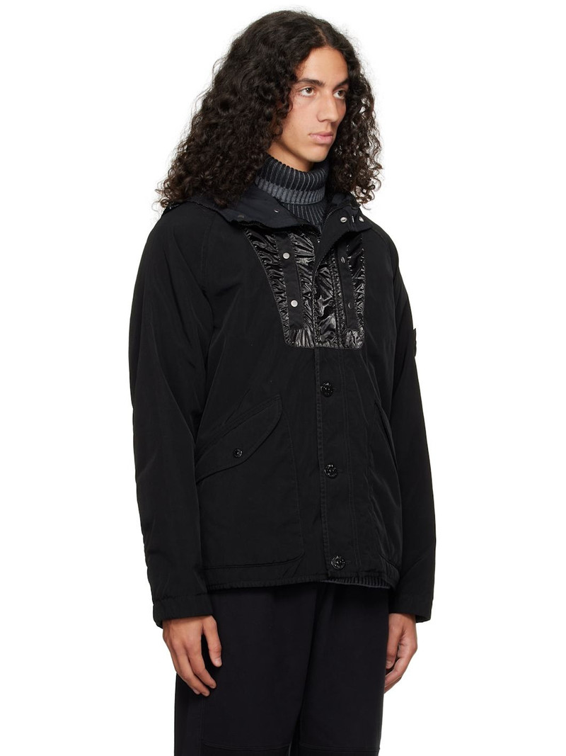 Black Nylon Panama Jacket 2