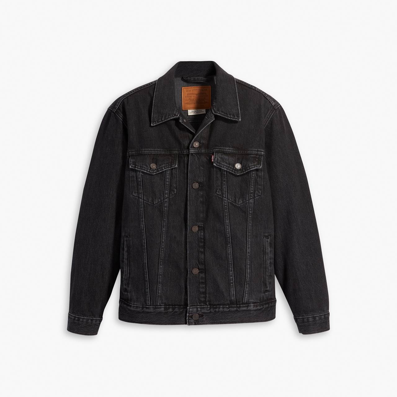 RELAXED FIT TRUCKER JACKET - 1