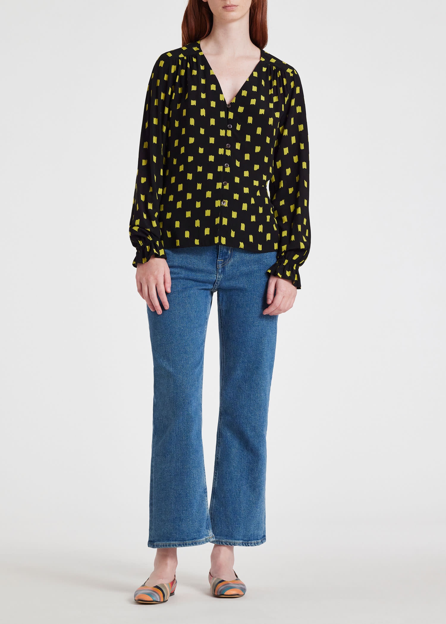 Brushstroke Spot Top - 6