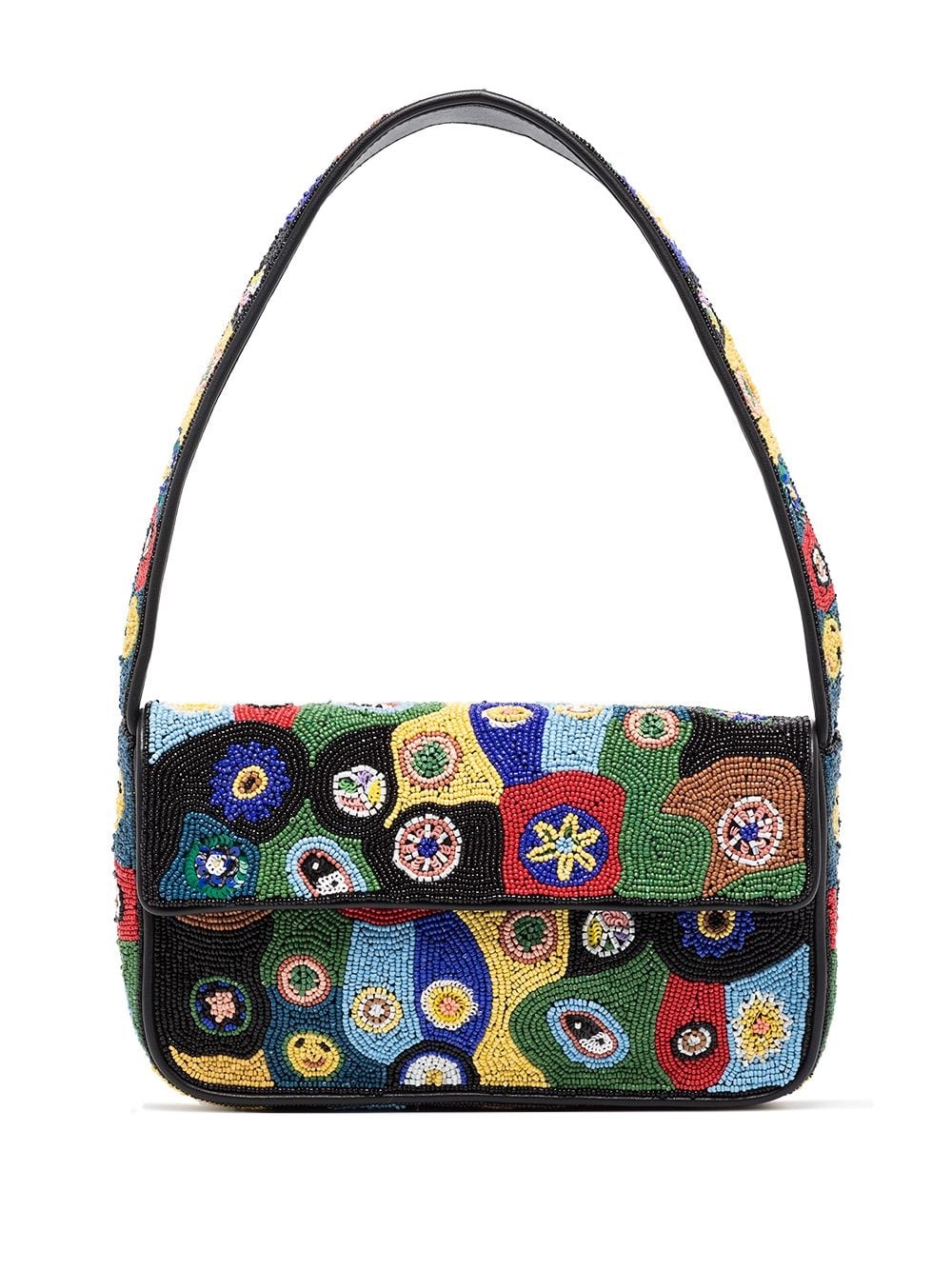 Tommy beaded shoulder bag - 1