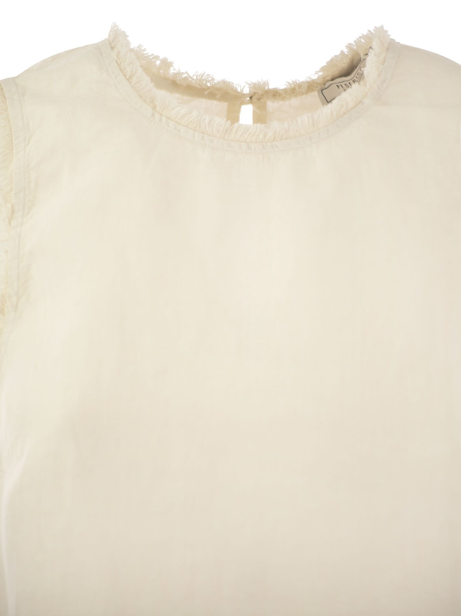 Peserico - Peserico Women Sleeveless Linen Top - 4