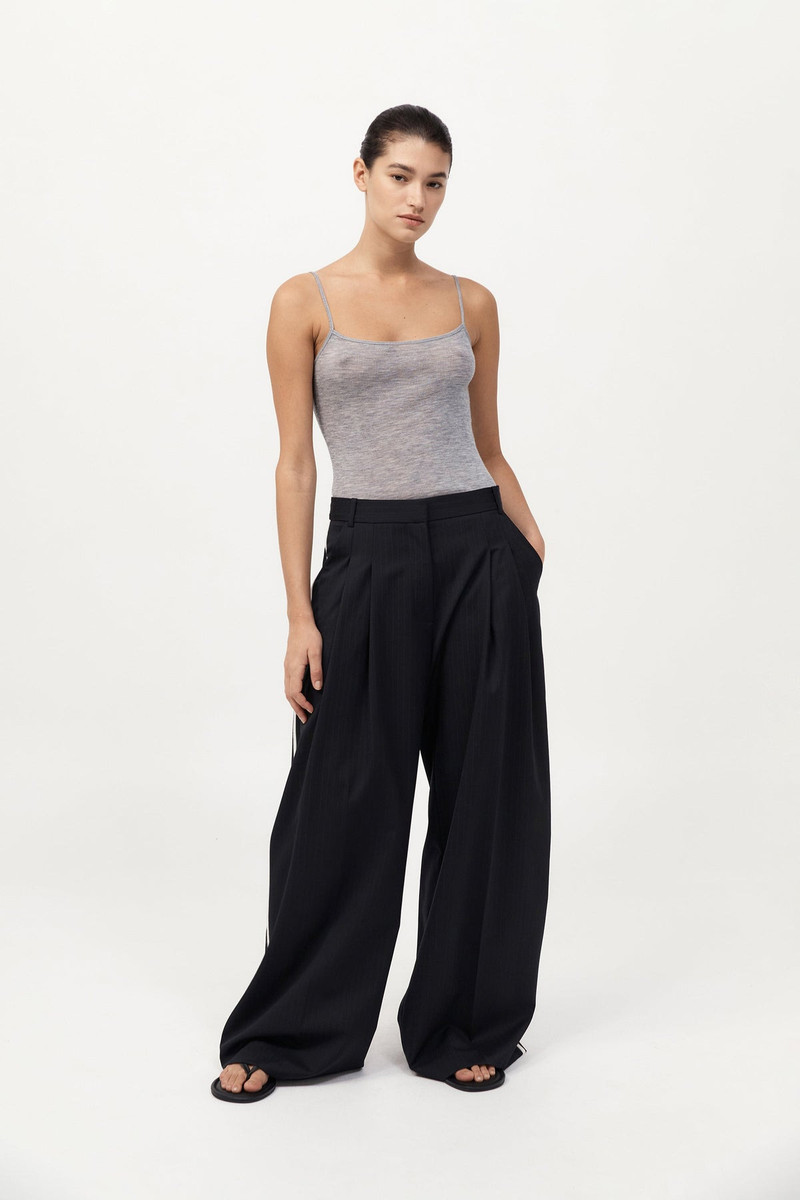 Baby Wool Cami - Grey Marle 3