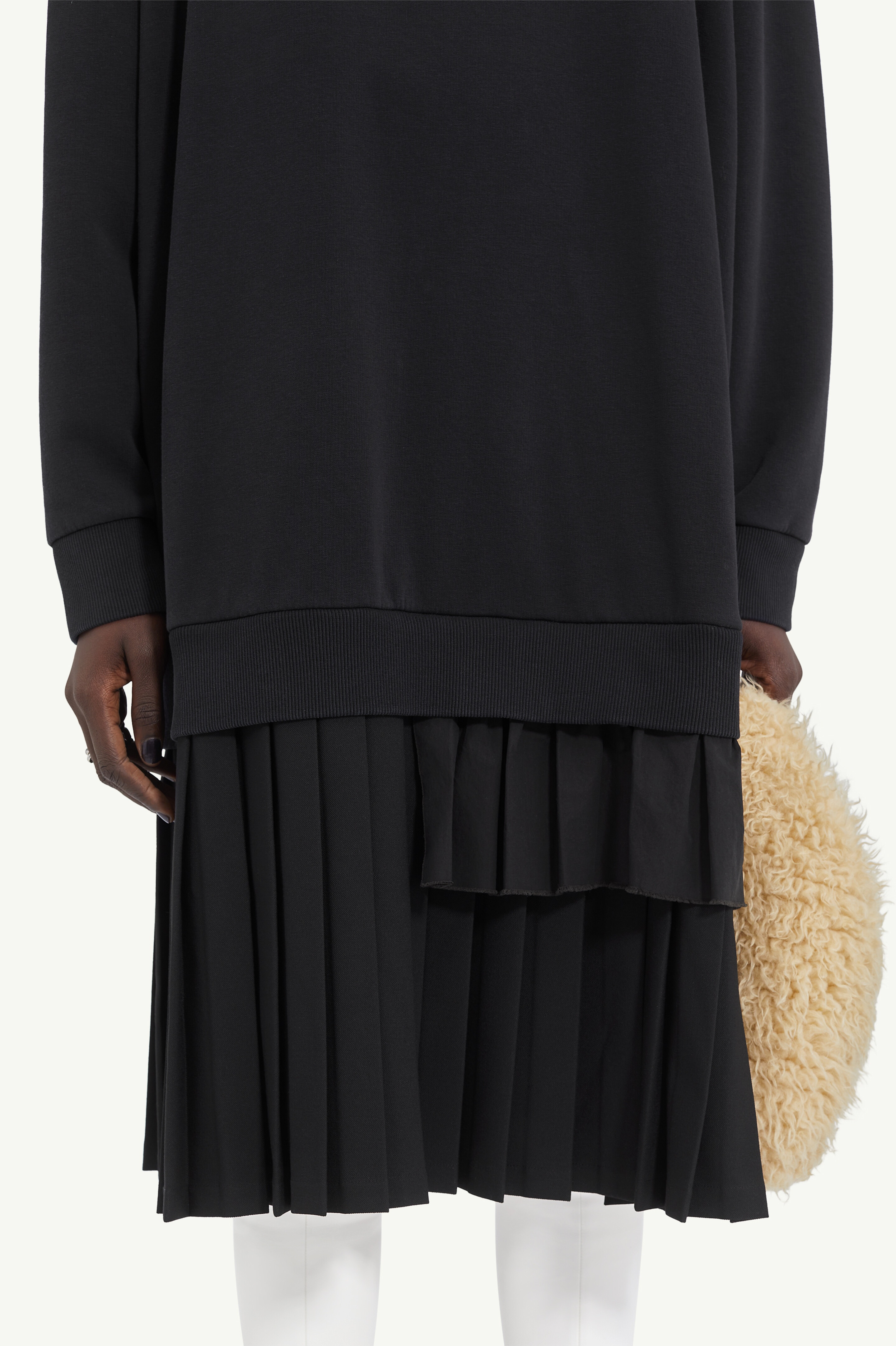 Layered sweater dress - 5