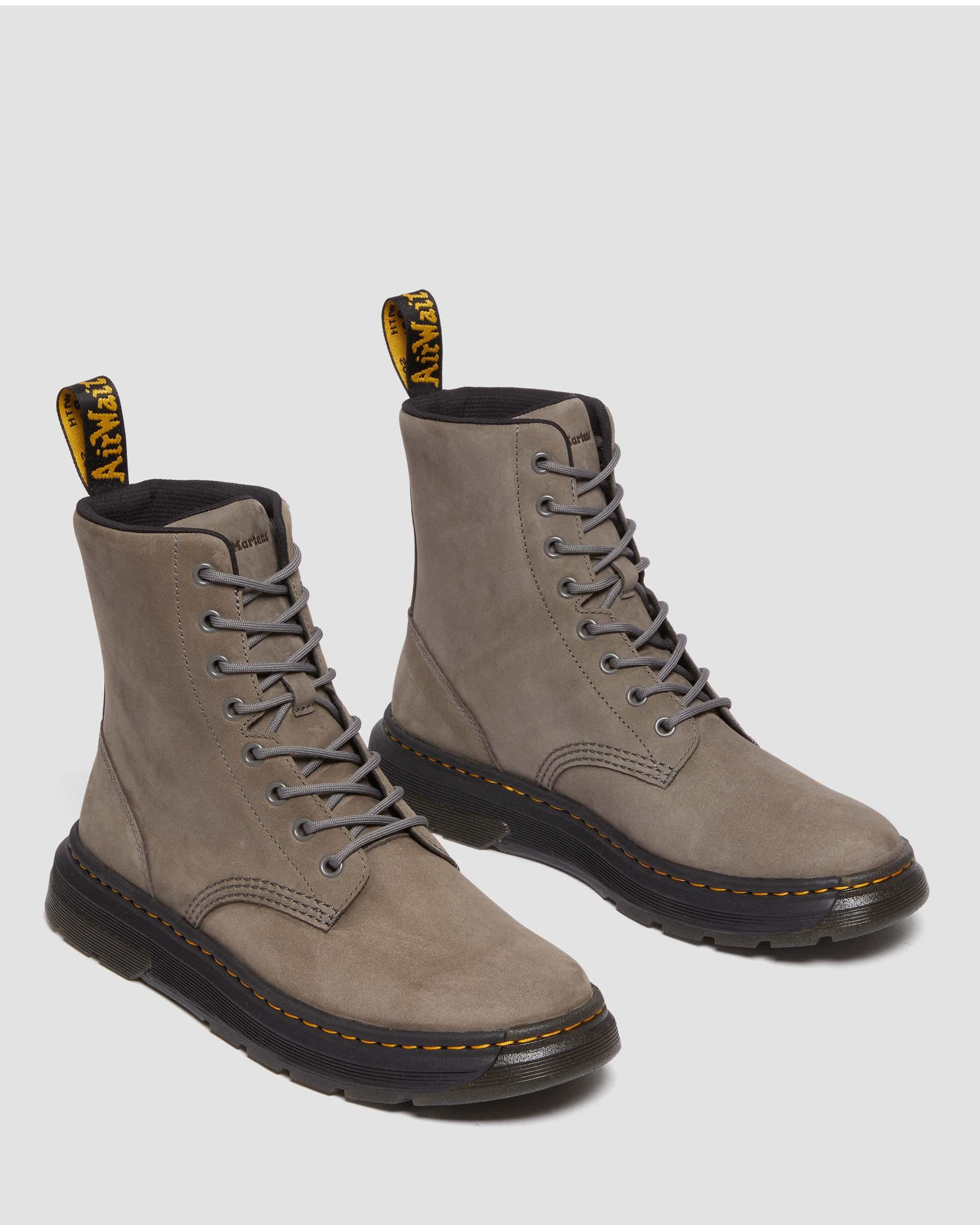 Crewson Nubuck Leather Everyday Boots - 8
