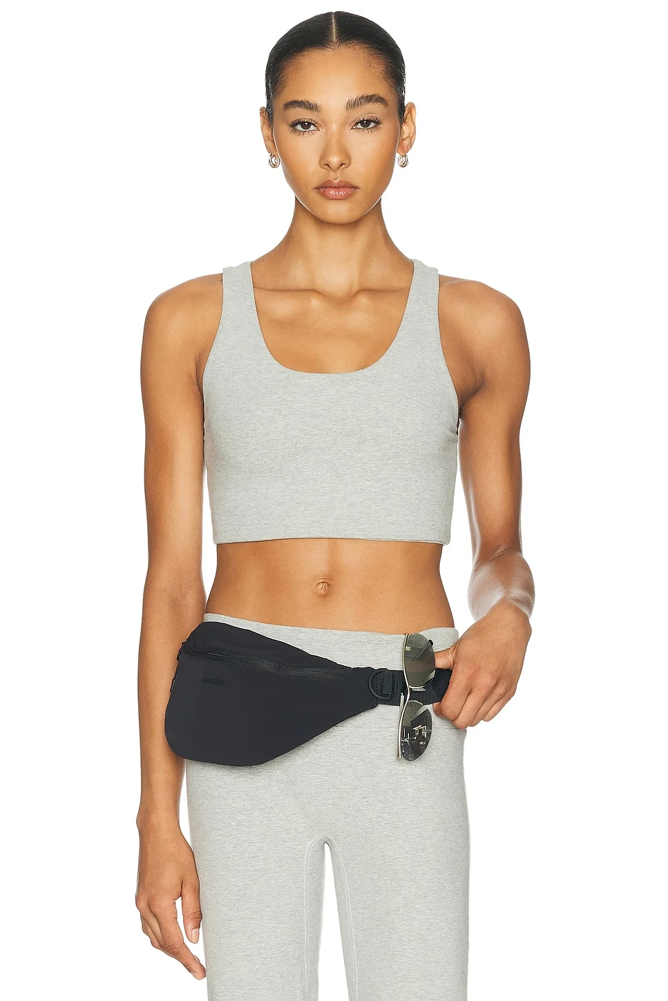 Cotton Scoop Bra - 1