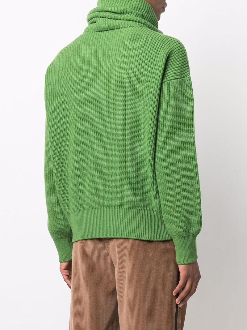 x Moncler roll-neck wool sweater 5