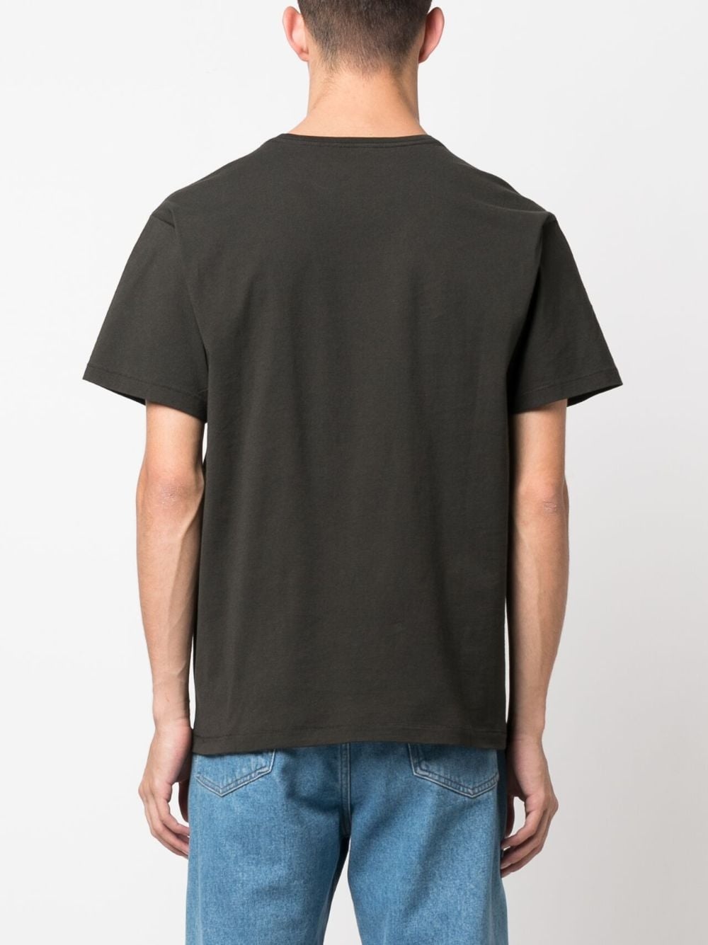 logo-print cotton T-shirt - 4