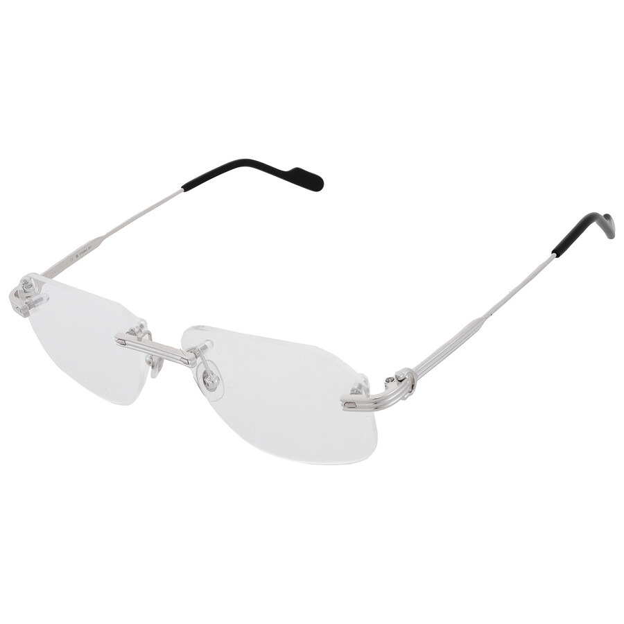 Cartier Demo Rectangular Men's Eyeglasses CT0284O 001 56 - 3