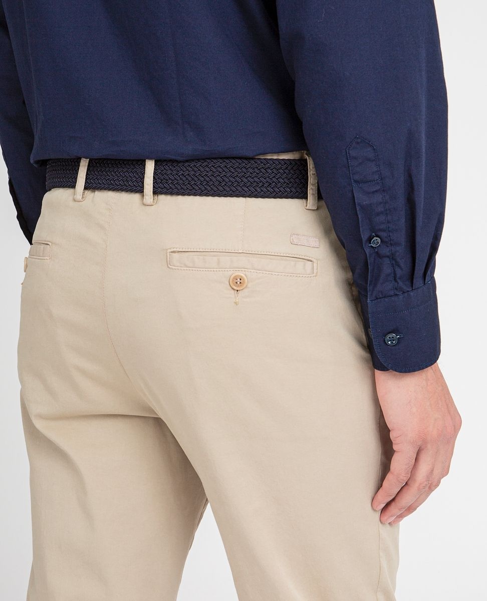 Stretch organic cotton trousers - 5